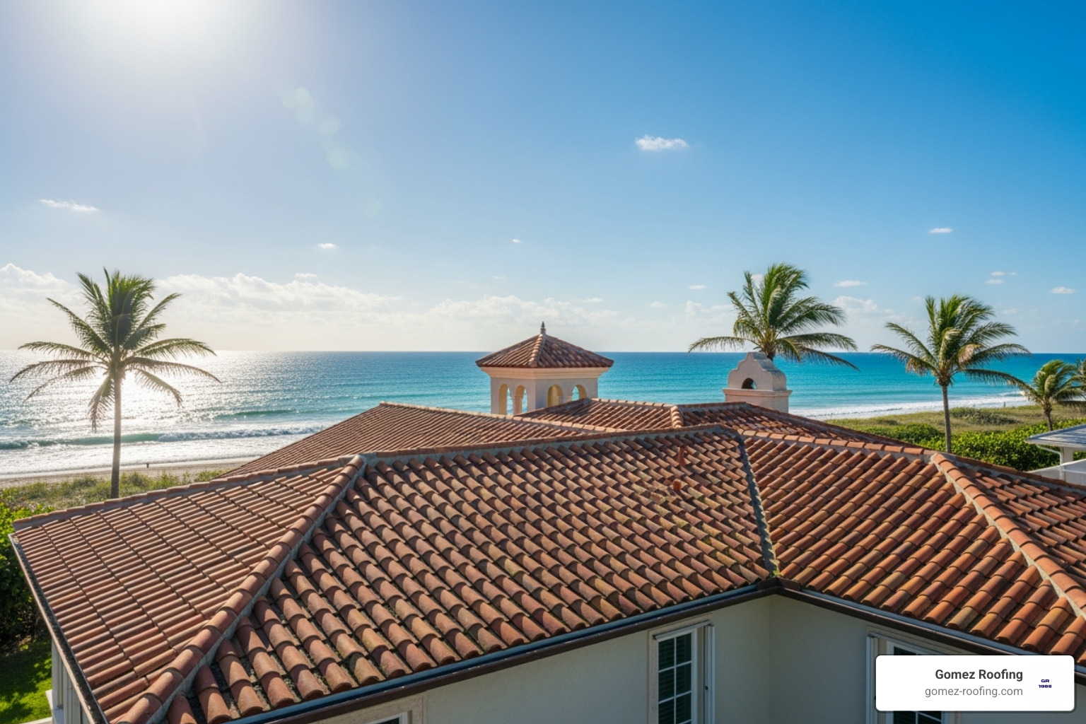tile roof on coastal home - Fort Lauderdale roof replacement tile roof on coastal home - Fort Lauderdale roof replacement