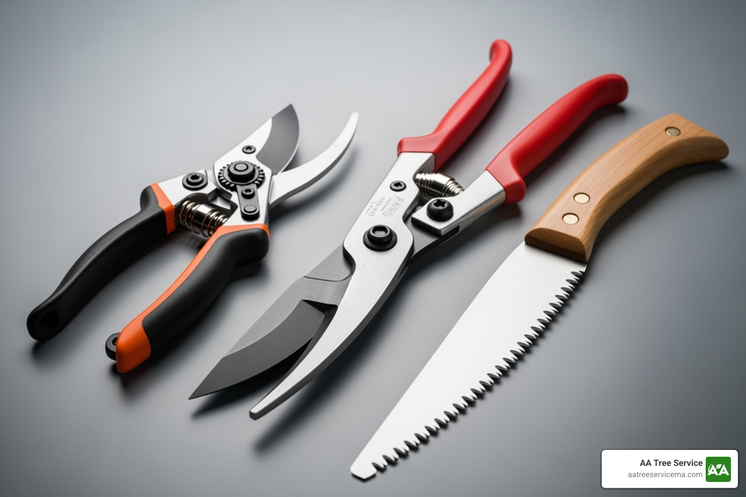 clean, sharp pruning tools - pruning japanese maple in summer