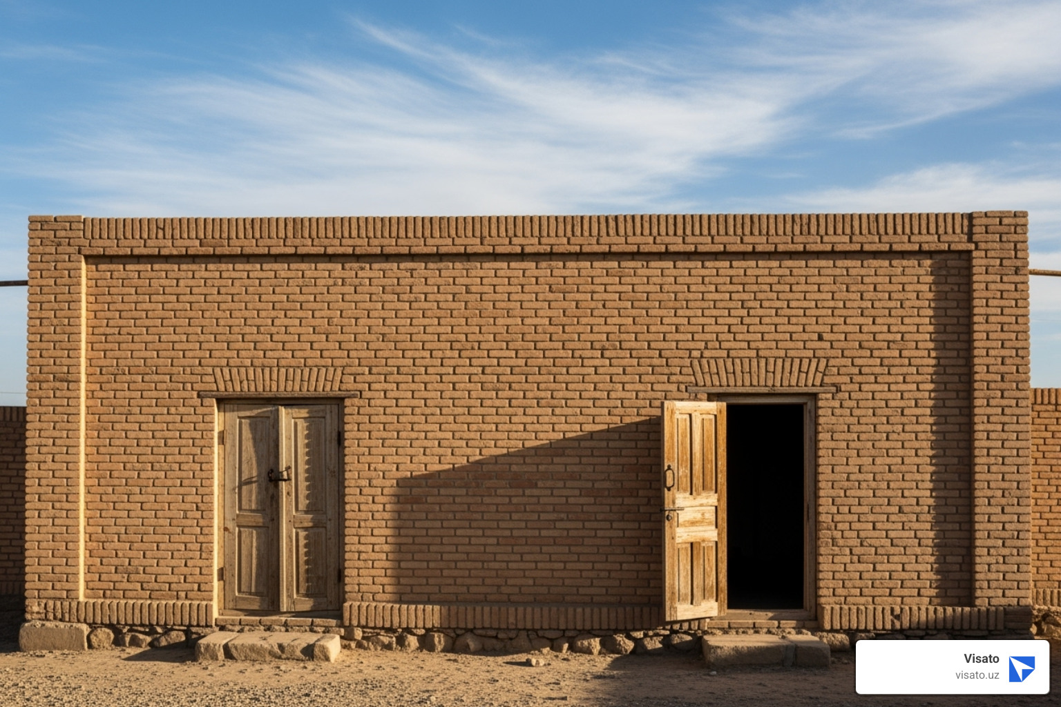 Juma Mosque Khiva simple brick exterior - Djuma Mosque Khiva Juma Mosque Khiva simple brick exterior - Djuma Mosque Khiva