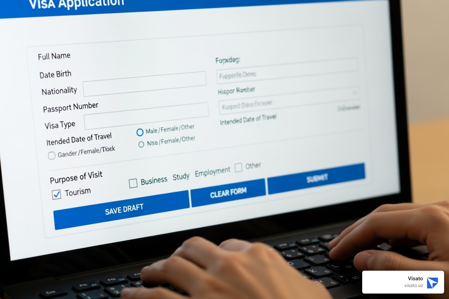 Online e-visa application form interface - uzbekistan e-visa for us citizens Online e-visa application form interface - uzbekistan e-visa for us citizens