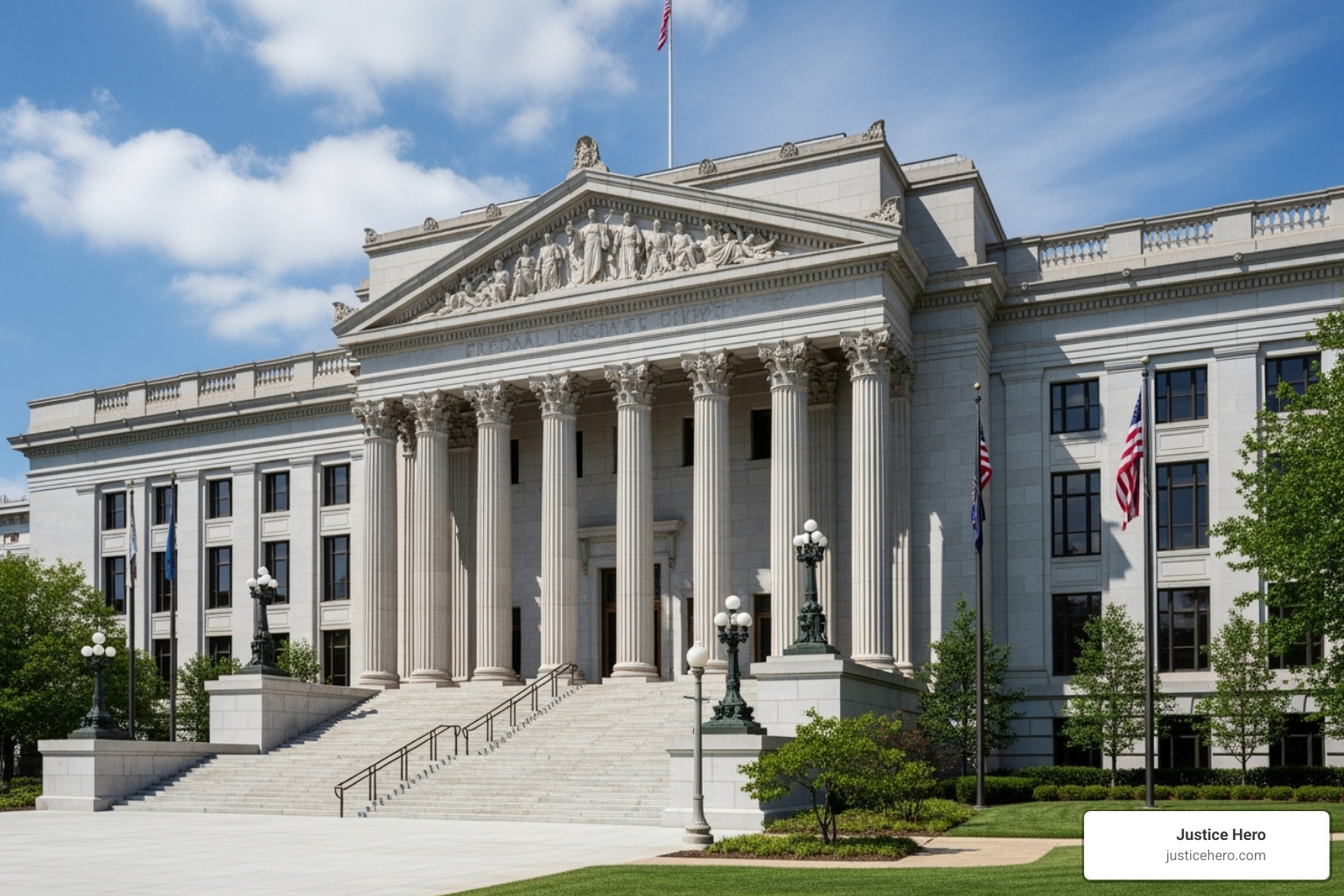 Federal courthouse exterior - Ozempic gallbladder lawsuit
