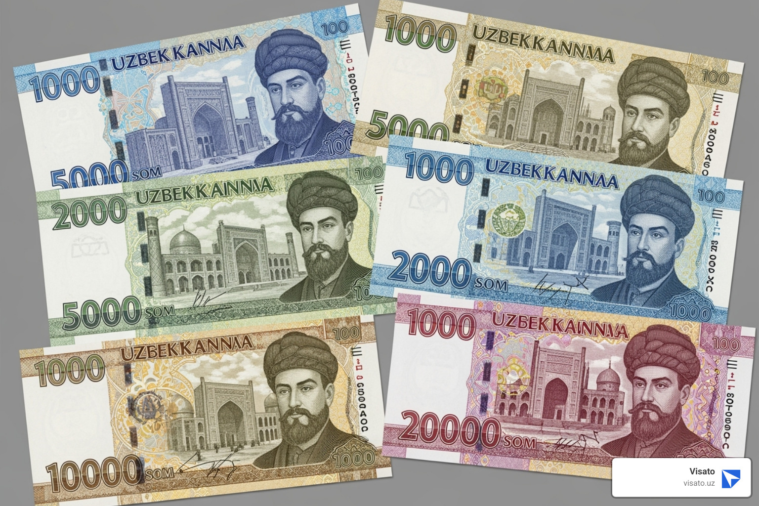 Uzbek Som currency notes - uzbekistan business visa requirements Uzbek Som currency notes - uzbekistan business visa requirements