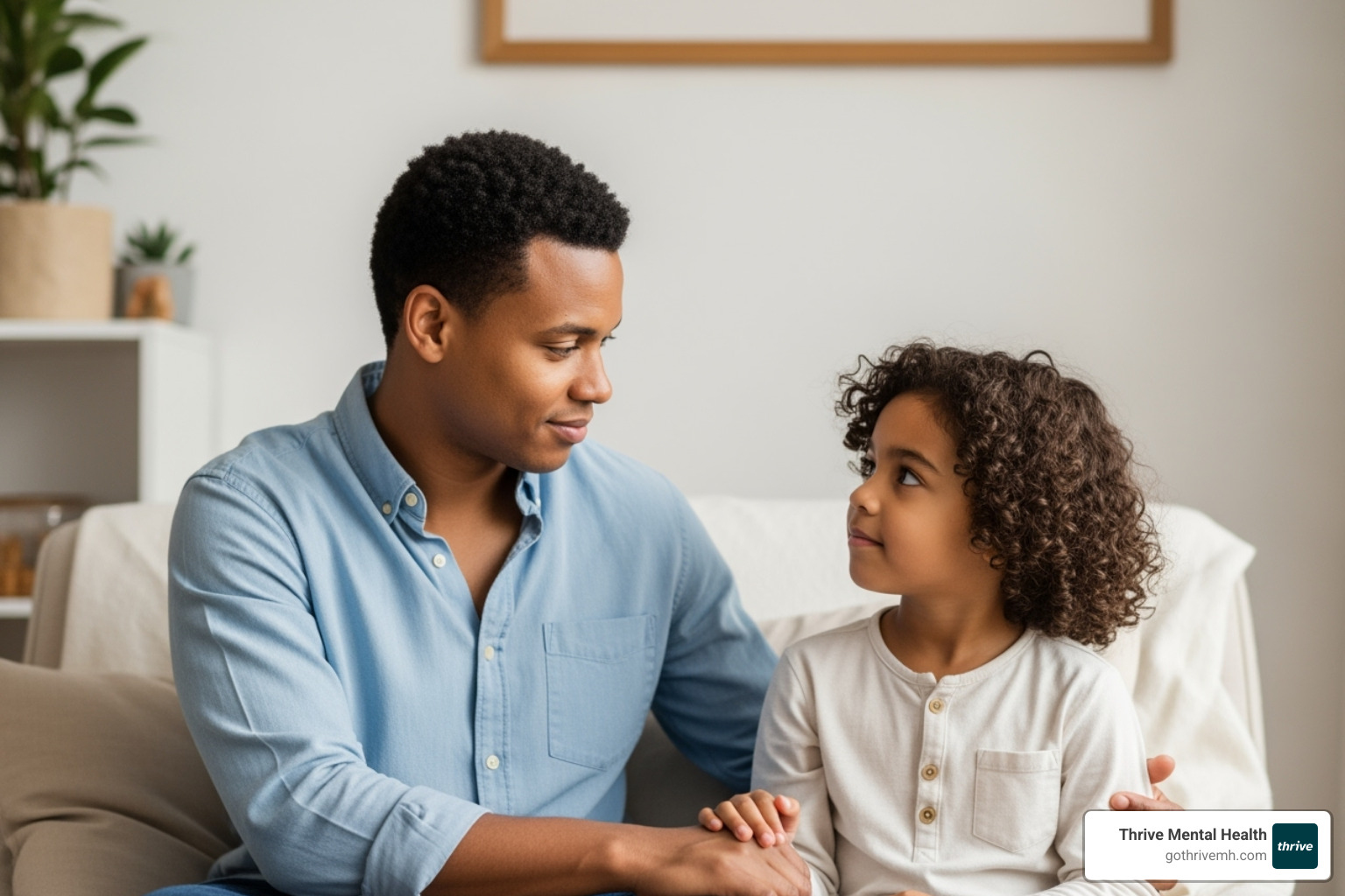 Parent and child engaging in calm communication - Eggshell Parenting: Causes, Signs & How to Heal