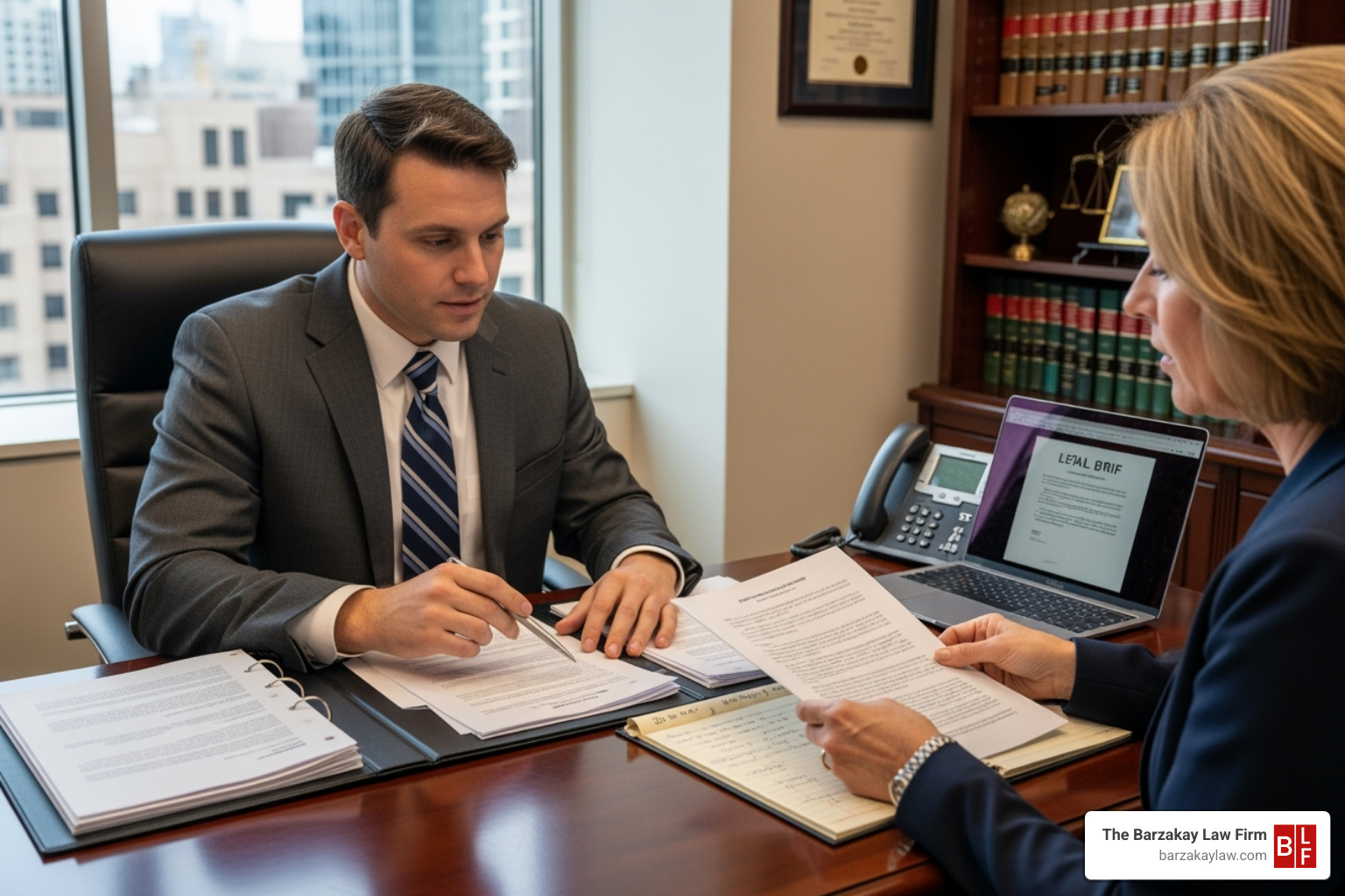 lawyer meeting with client - orlando car accident attorney lawyer meeting with client - orlando car accident attorney
