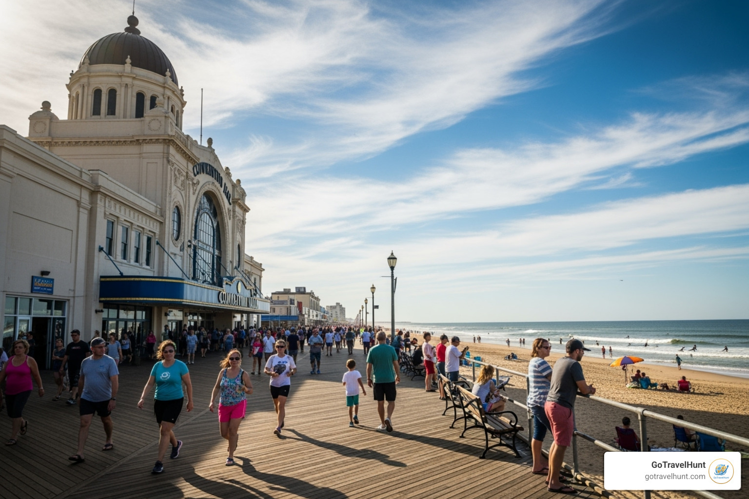 Asbury Park boardwalk and convention hall - weekend trips from nyc Asbury Park boardwalk and convention hall - weekend trips from nyc