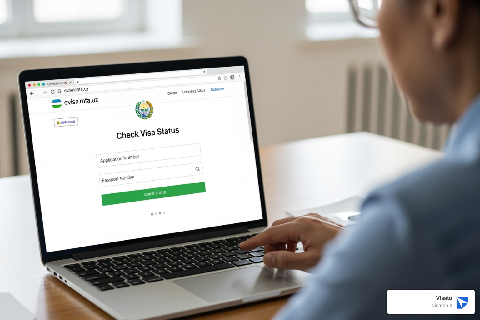 a sample confirmation email highlighting the application reference number - evisa.mfa.uz check visa status a sample confirmation email highlighting the application reference number - evisa.mfa.uz check visa status