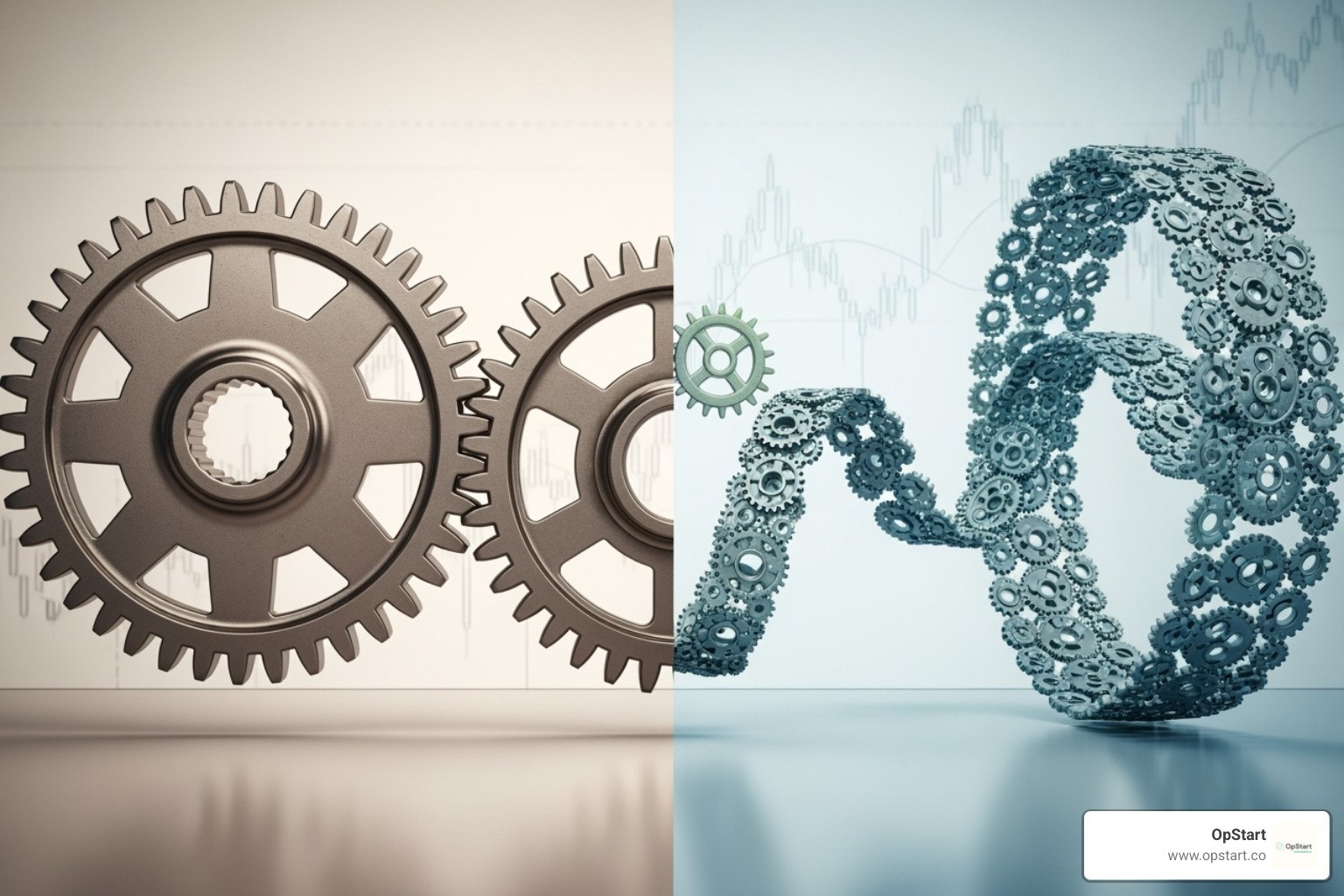 illustrating the difference between a traditional business P&L and a SaaS P&L - accounting for tech startups