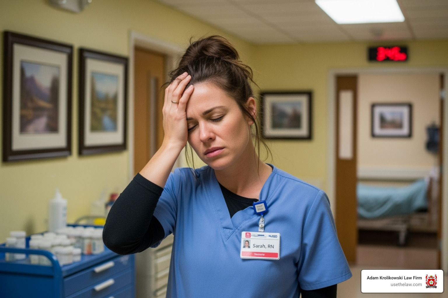 stressed and overworked nursing home staff member - nursing home abuse stressed and overworked nursing home staff member - nursing home abuse