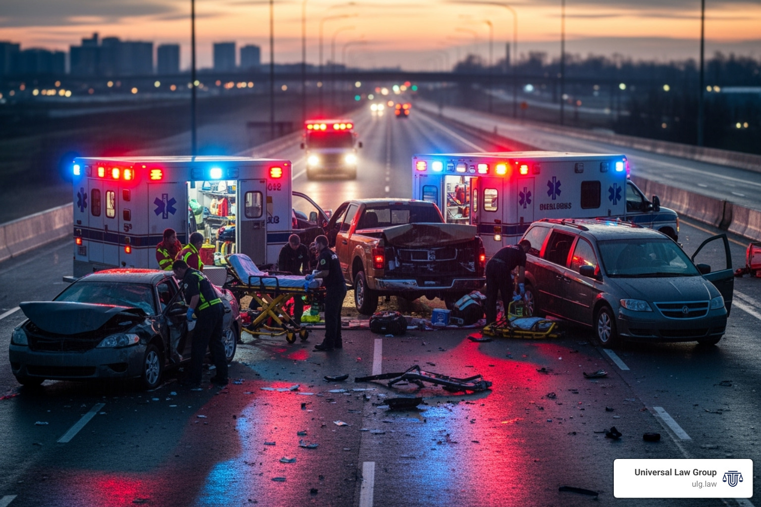 Infographic showing immediate steps after a fatal car accident notification: 1) Contact law enforcement for preliminary information, 2) Secure legal representation within days, 3) Request the official CR-3 crash report from TxDOT, 4) Preserve all evidence and documentation, 5) Avoid speaking to insurance companies without counsel, 6) Understand your 2-year statute of limitations deadline - Fatal car accident Texas infographic Infographic showing immediate steps after a fatal car accident notification: 1) Contact law enforcement for preliminary information, 2) Secure legal representation within days, 3) Request the official CR-3 crash report from TxDOT, 4) Preserve all evidence and documentation, 5) Avoid speaking to insurance companies without counsel, 6) Understand your 2-year statute of limitations deadline - Fatal car accident Texas infographic