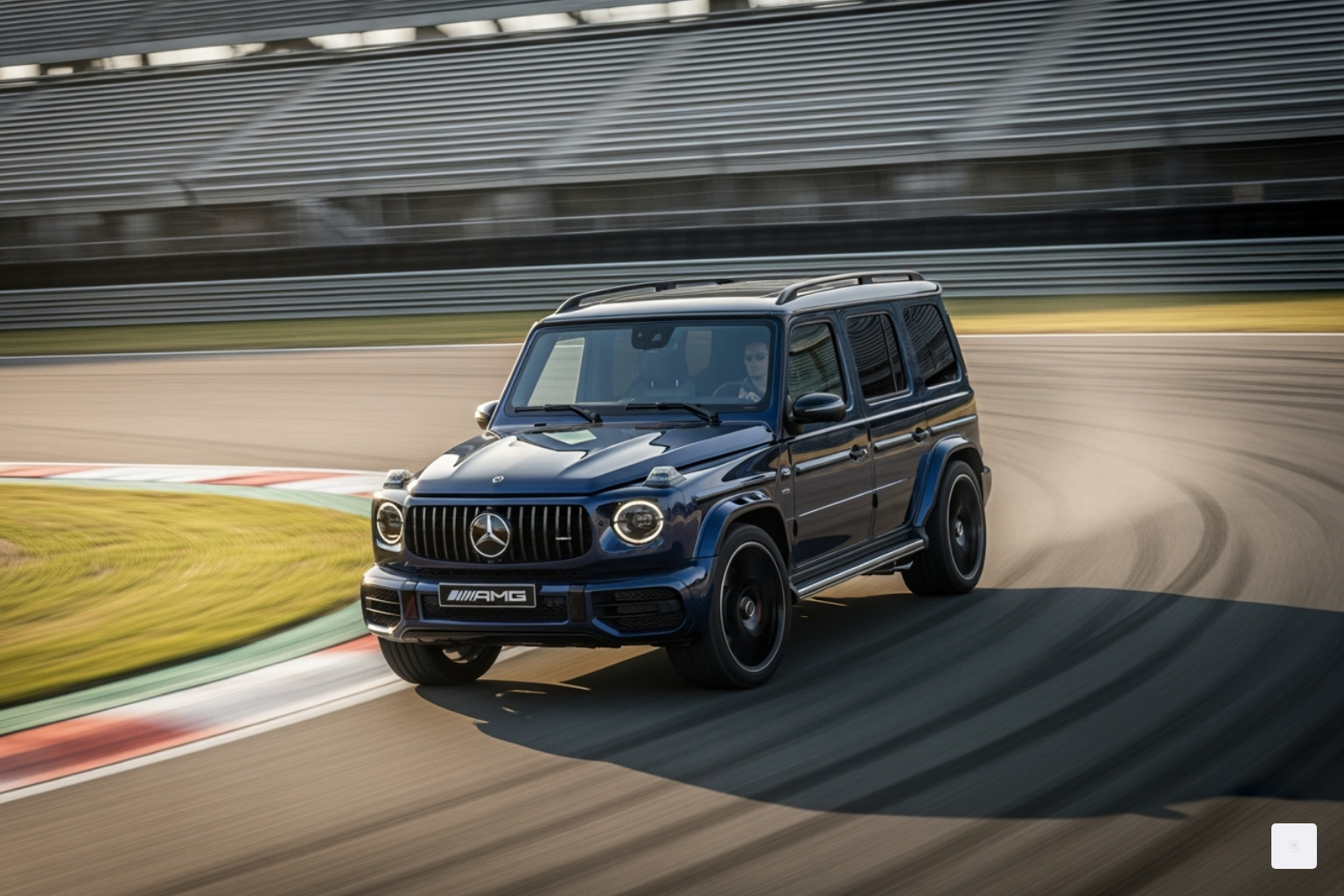 Mercedes-AMG SUV on a track, showing motion blur - luxury suv https://www.benzelbusch.com/last-its-kind-mercedes-amg-g63/ Mercedes-AMG SUV on a track, showing motion blur - luxury suv https://www.benzelbusch.com/last-its-kind-mercedes-amg-g63/