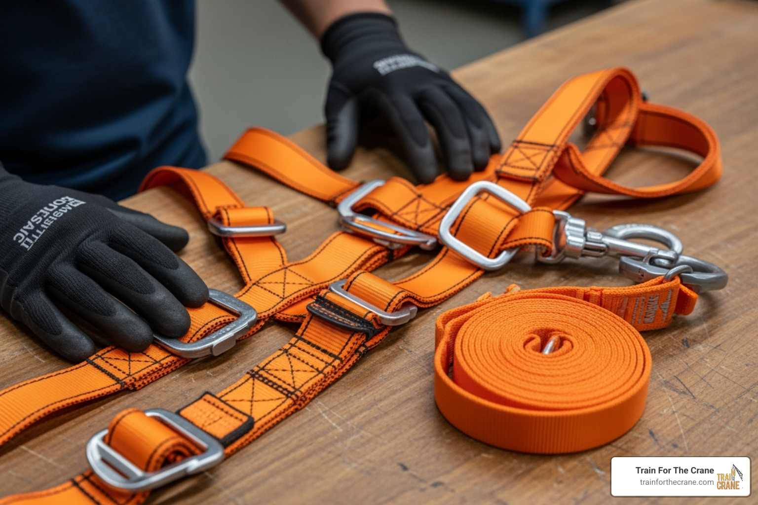 Fall protection equipment for inspection - fall protection training