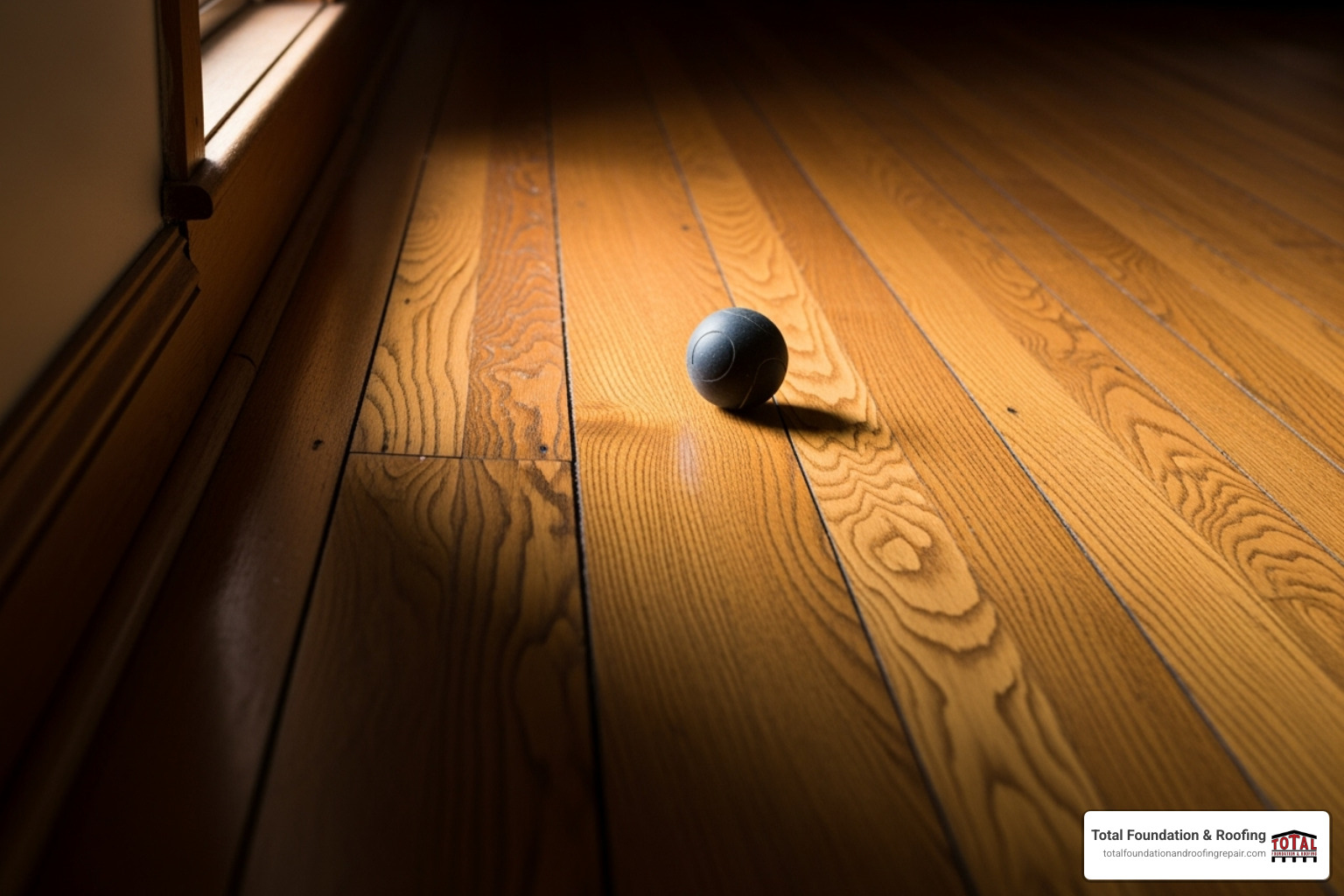 uneven flooring inside a home - foundation leak repair kerrville