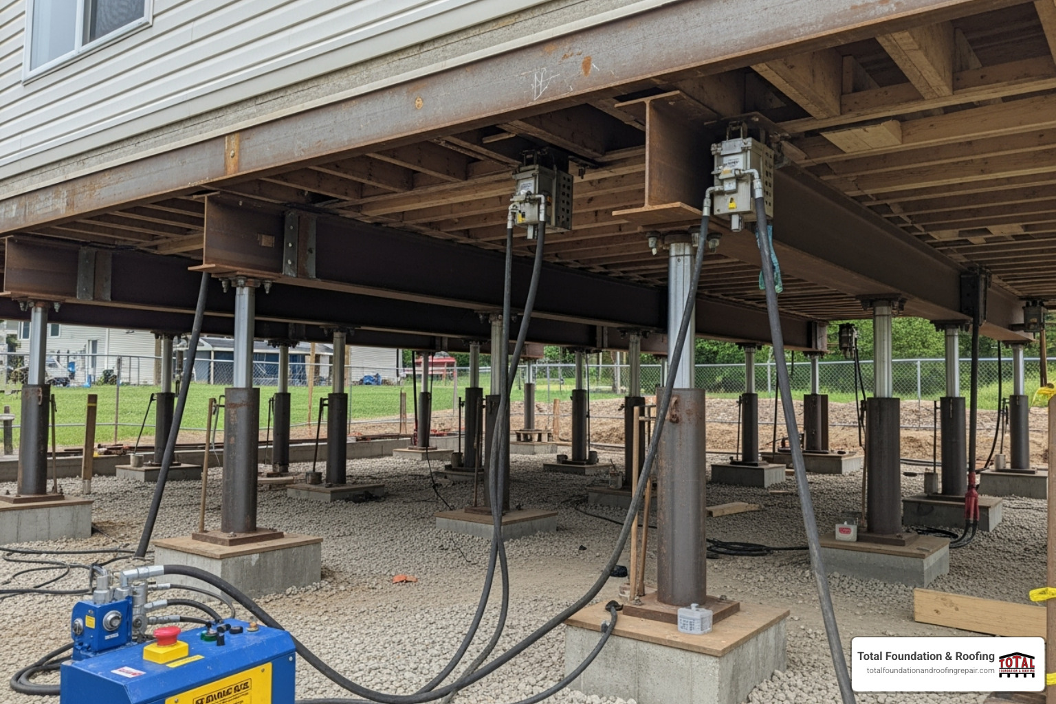 unified jacking system - house lifting companies near me