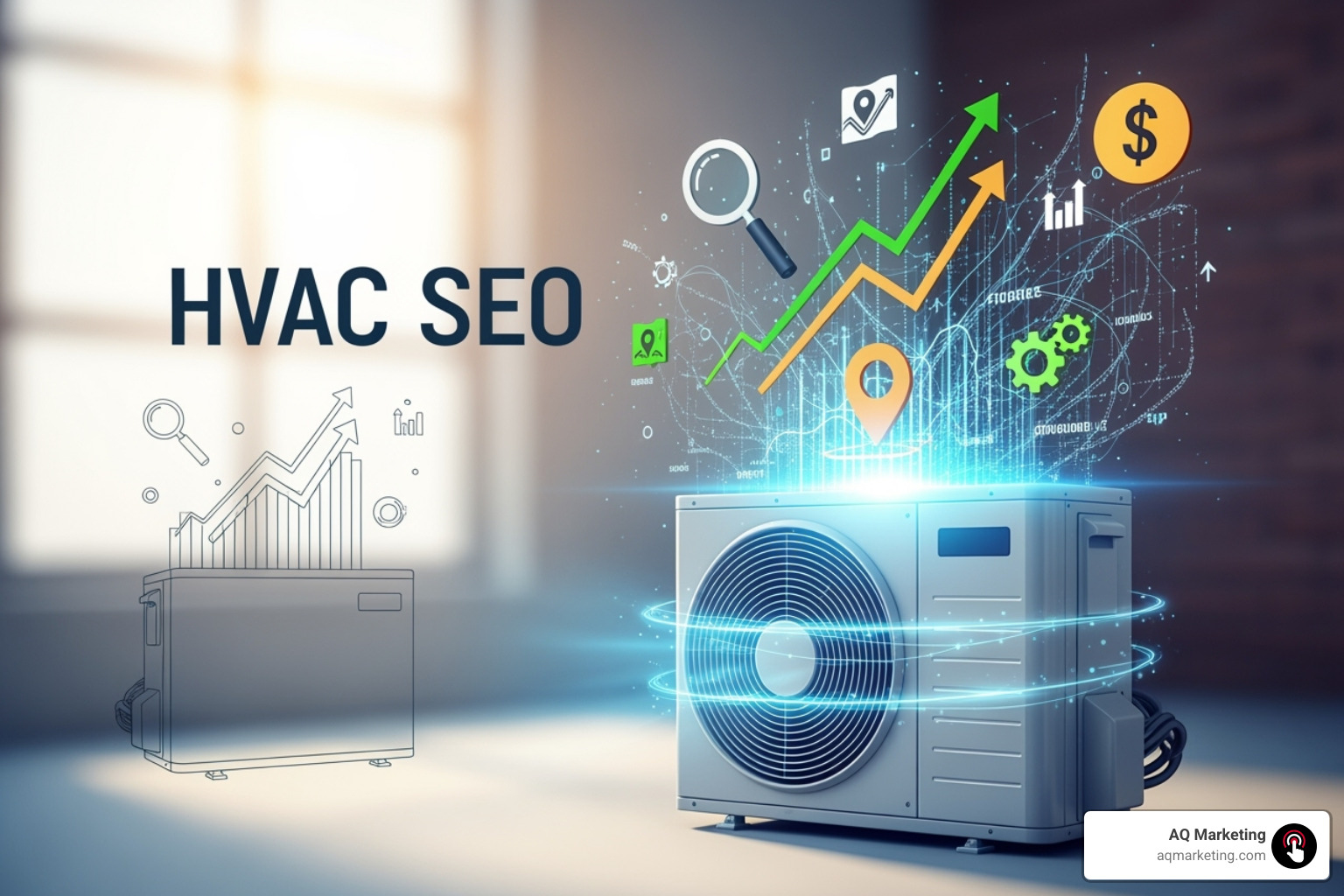 Google search result for "hvac repair boston" showing the map pack - hvac seo Google search result for "hvac repair boston" showing the map pack - hvac seo