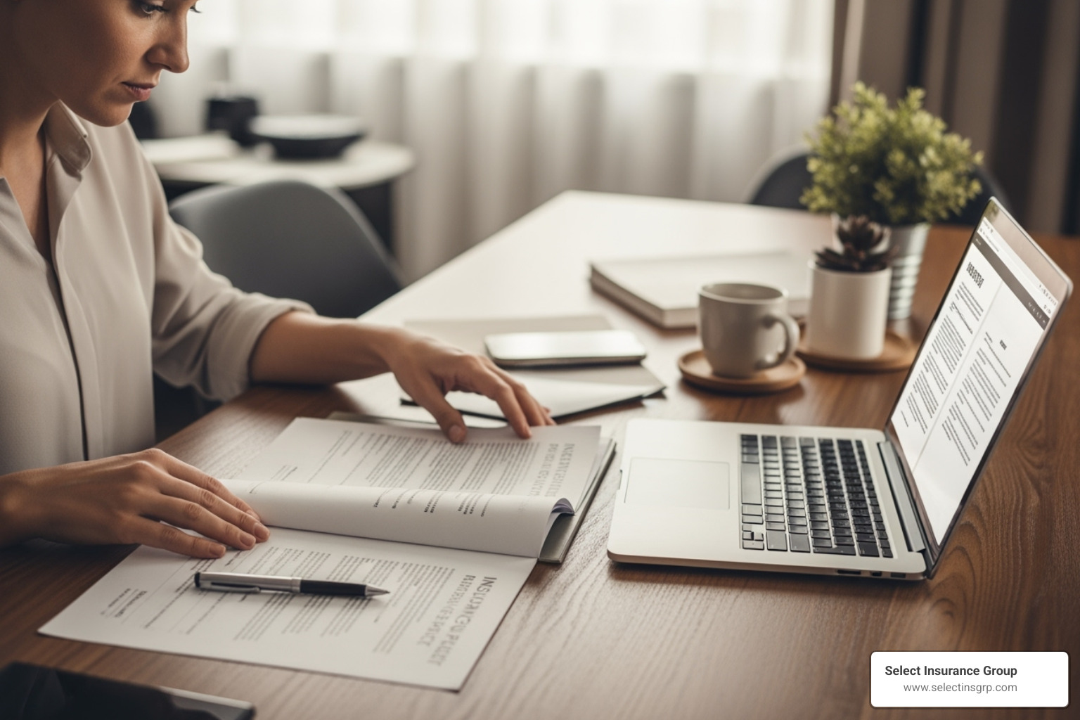 Person reviewing their insurance policy documents - DUI auto insurance NC Person reviewing their insurance policy documents - DUI auto insurance NC