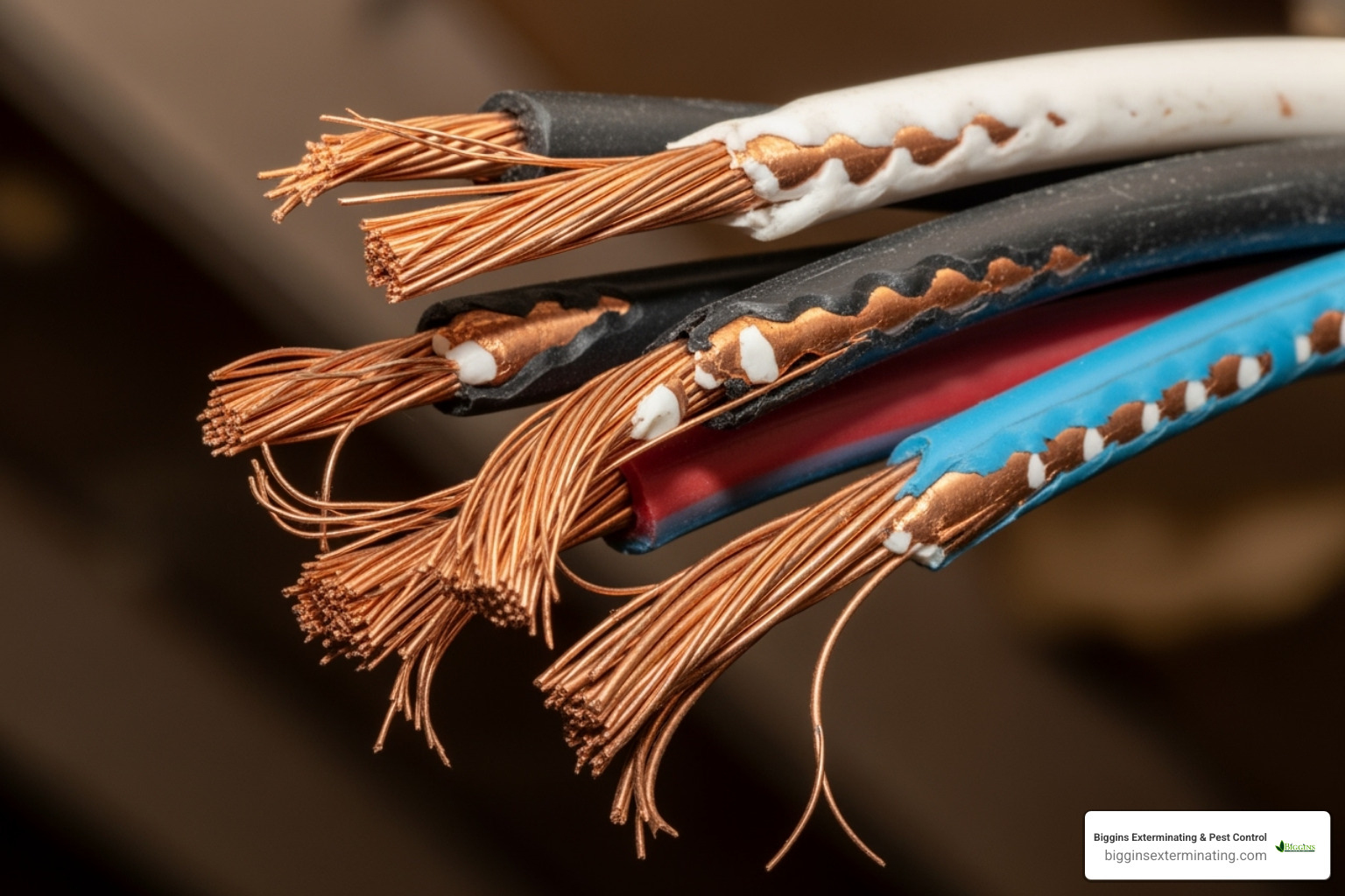 chewed electrical wires - how much do pest control services charge for mice