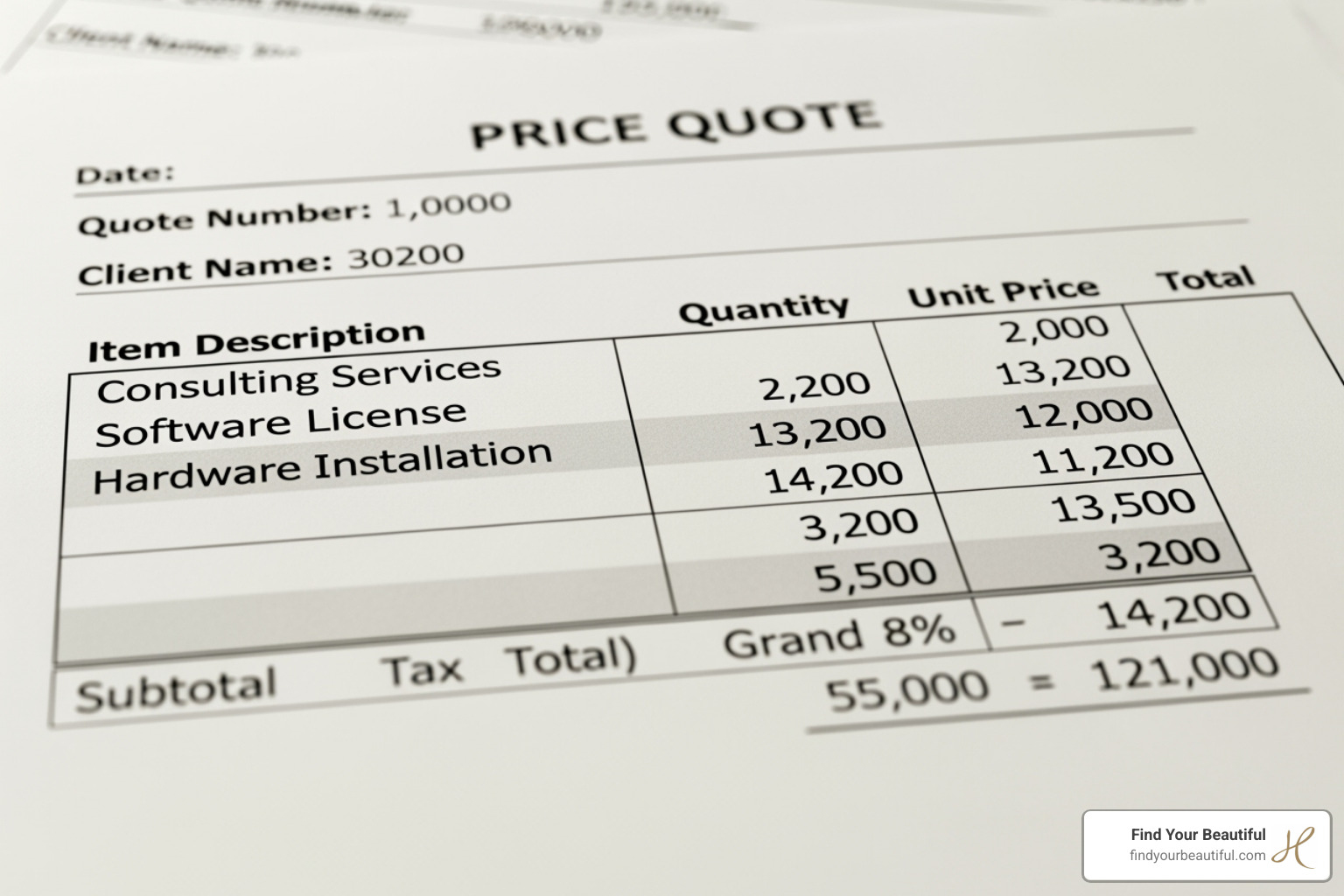 detailed price quote document - facelift cost san antonio detailed price quote document - facelift cost san antonio