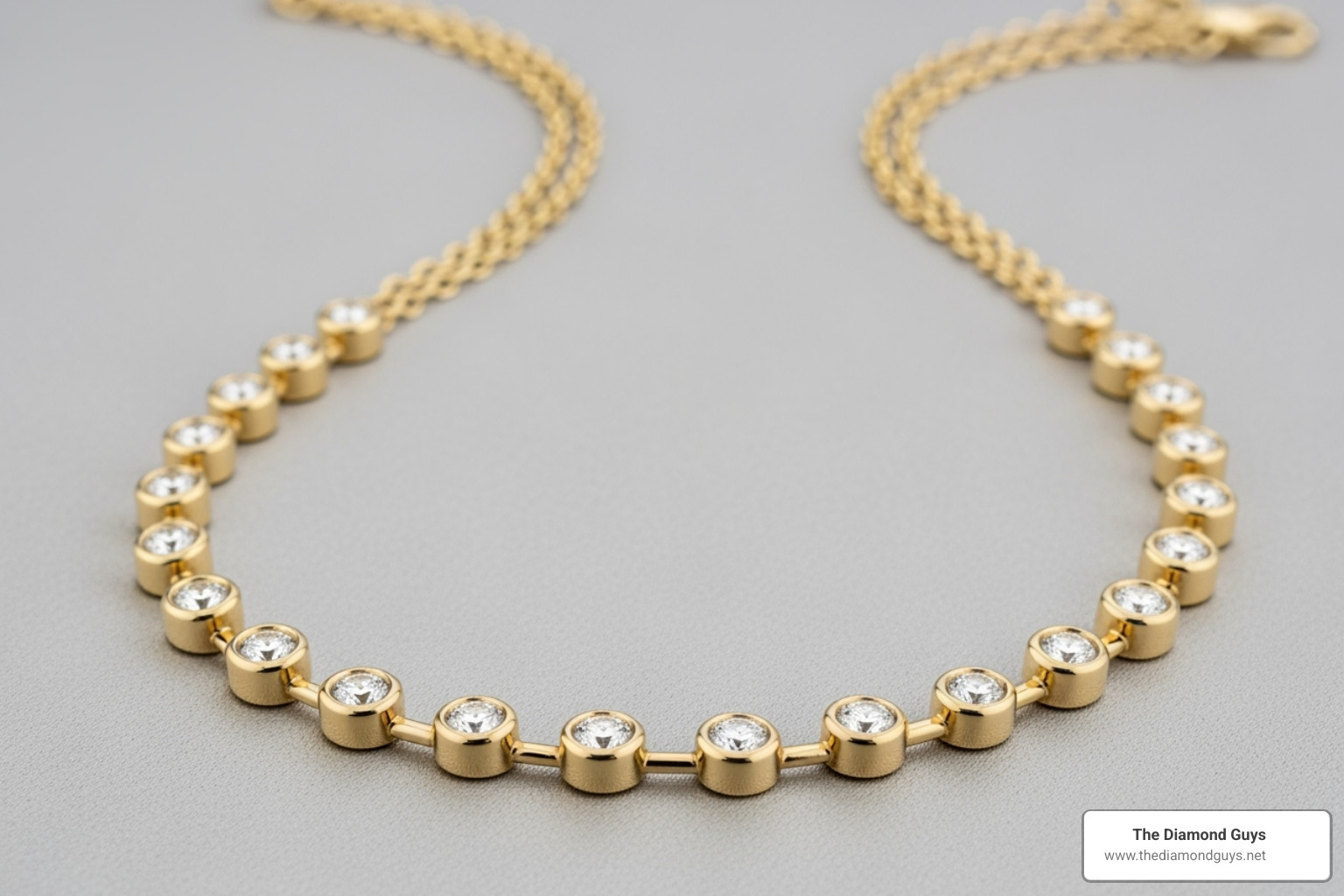 classic Diamonds by the Yard necklace - diamonds in the yard necklace