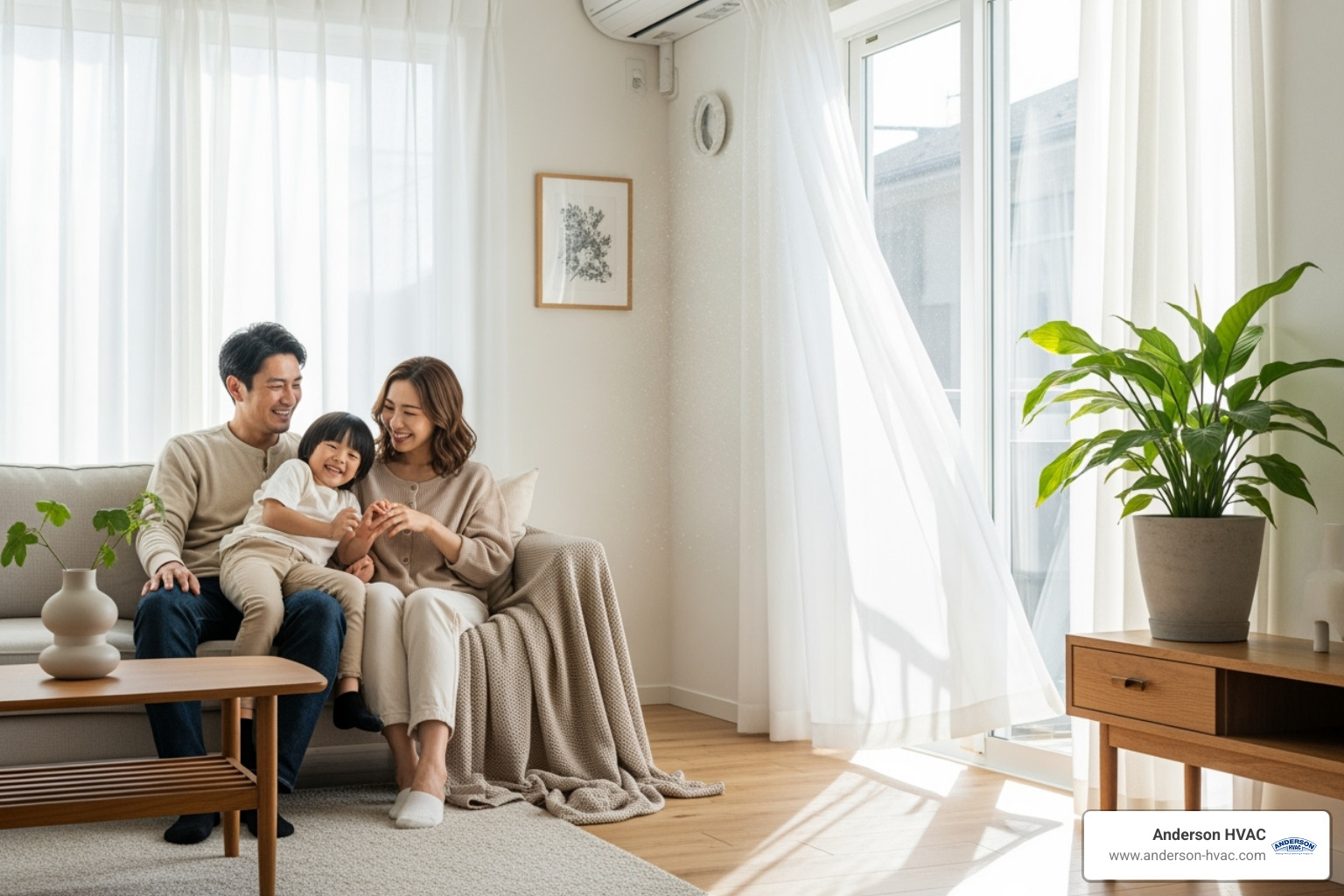 A family breathing easy and smiling in their home, symbolizing improved indoor air quality and comfort - 24/7 duct cleaning repair in brigham city, ut A family breathing easy and smiling in their home, symbolizing improved indoor air quality and comfort - 24/7 duct cleaning repair in brigham city, ut