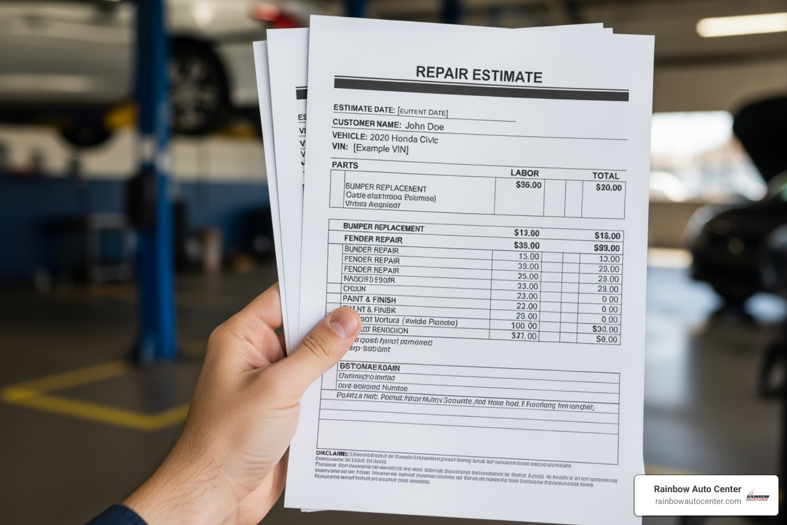 itemized repair estimate for car scratch repair - car scratch repair near me itemized repair estimate for car scratch repair - car scratch repair near me