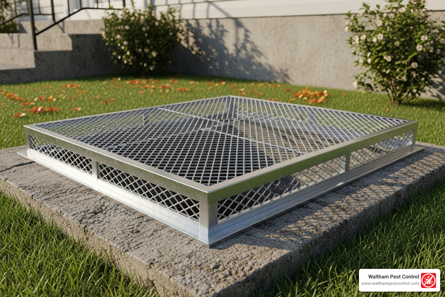 sturdy crawl space vent cover - get rid of raccoons in crawl space