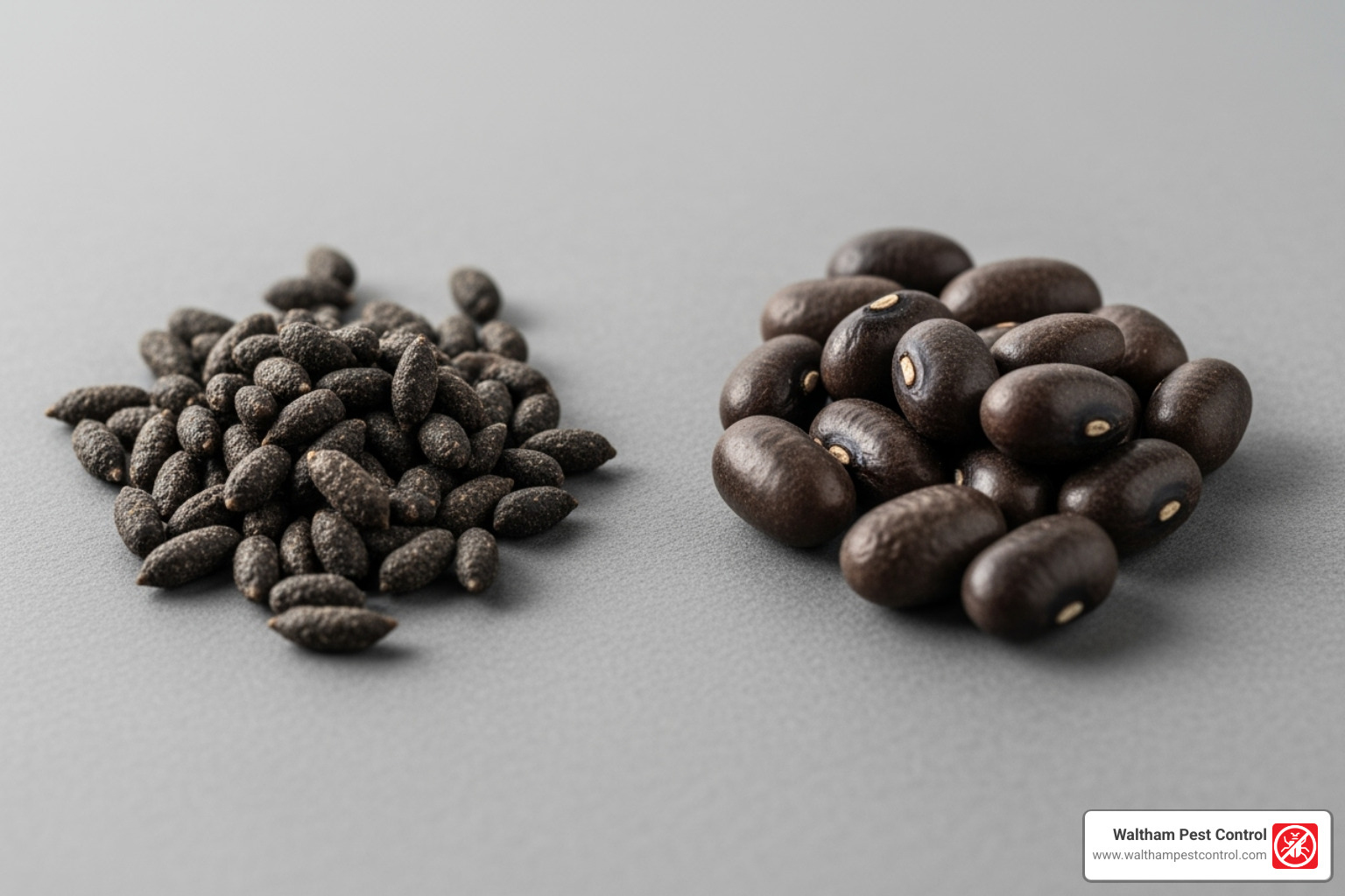 common rodent droppings mouse vs rat - humane rodent control near me