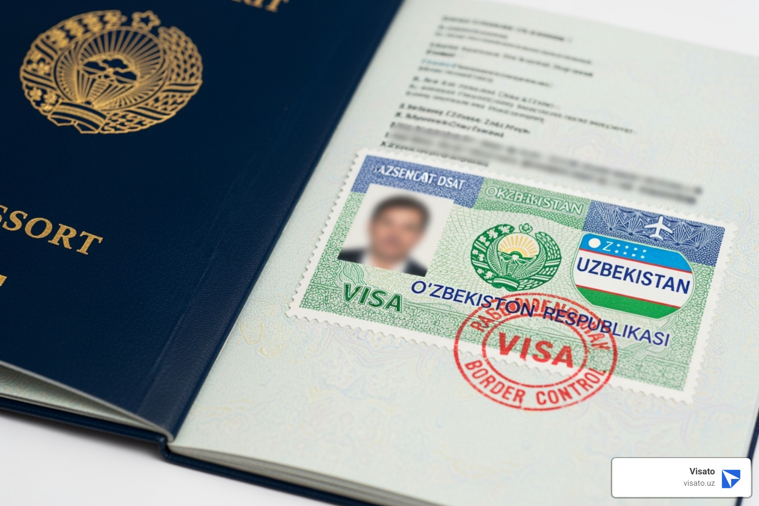 Stamped passport with Uzbekistan visa - Uzbekistan visa for Pakistanis Stamped passport with Uzbekistan visa - Uzbekistan visa for Pakistanis