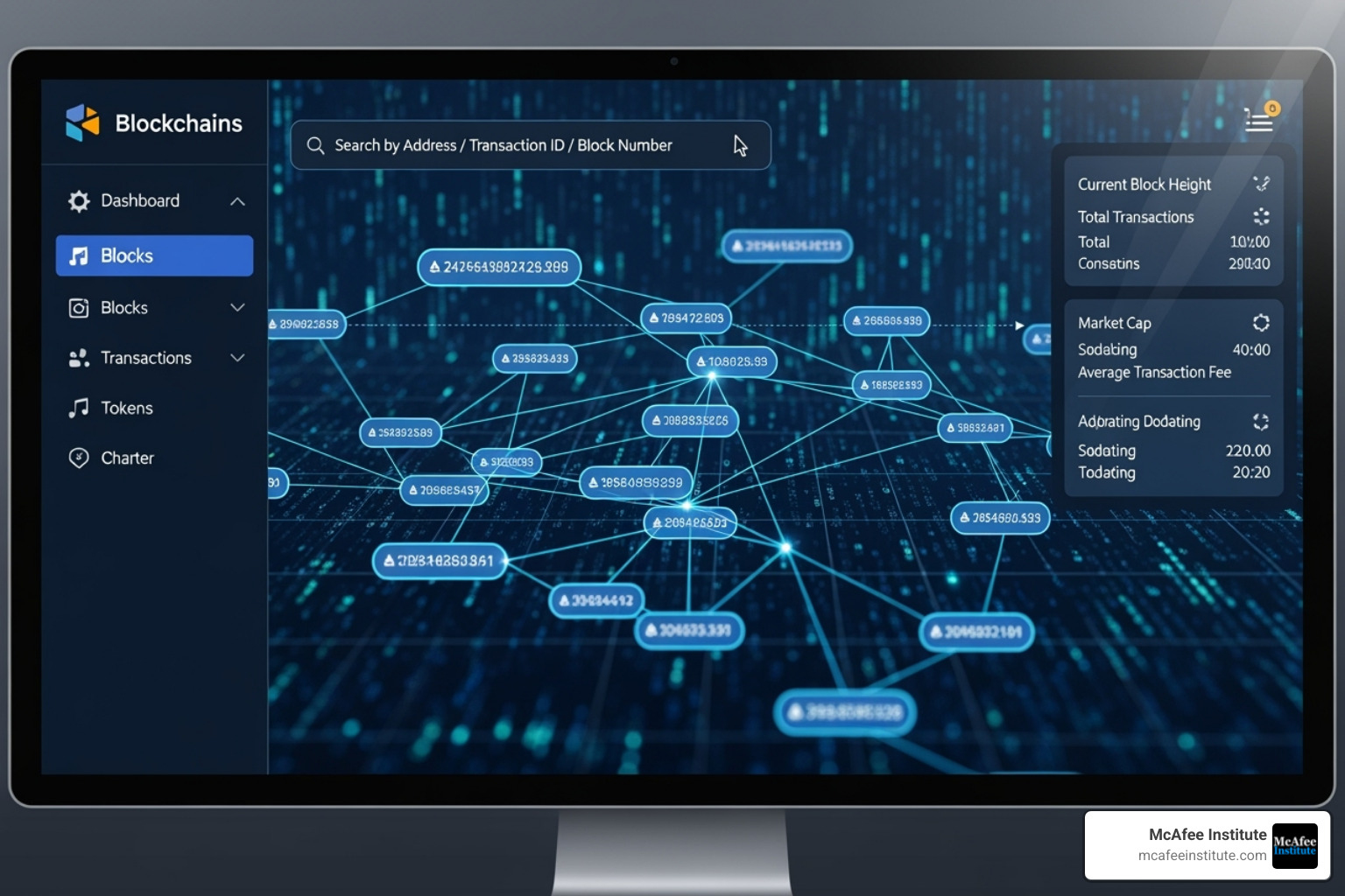 blockchain explorer interface showing a transaction's details - crypto trace