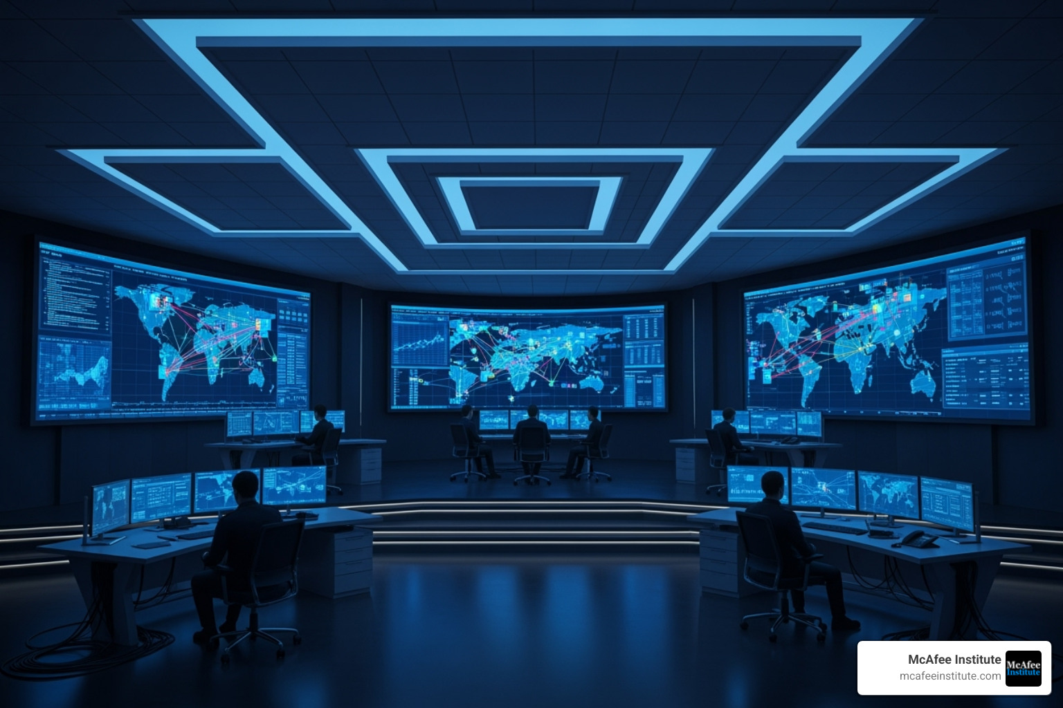 A futuristic command center with multiple large screens displaying complex network graphs of global crypto transactions, with analysts intently monitoring the data - crypto tracing A futuristic command center with multiple large screens displaying complex network graphs of global crypto transactions, with analysts intently monitoring the data - crypto tracing