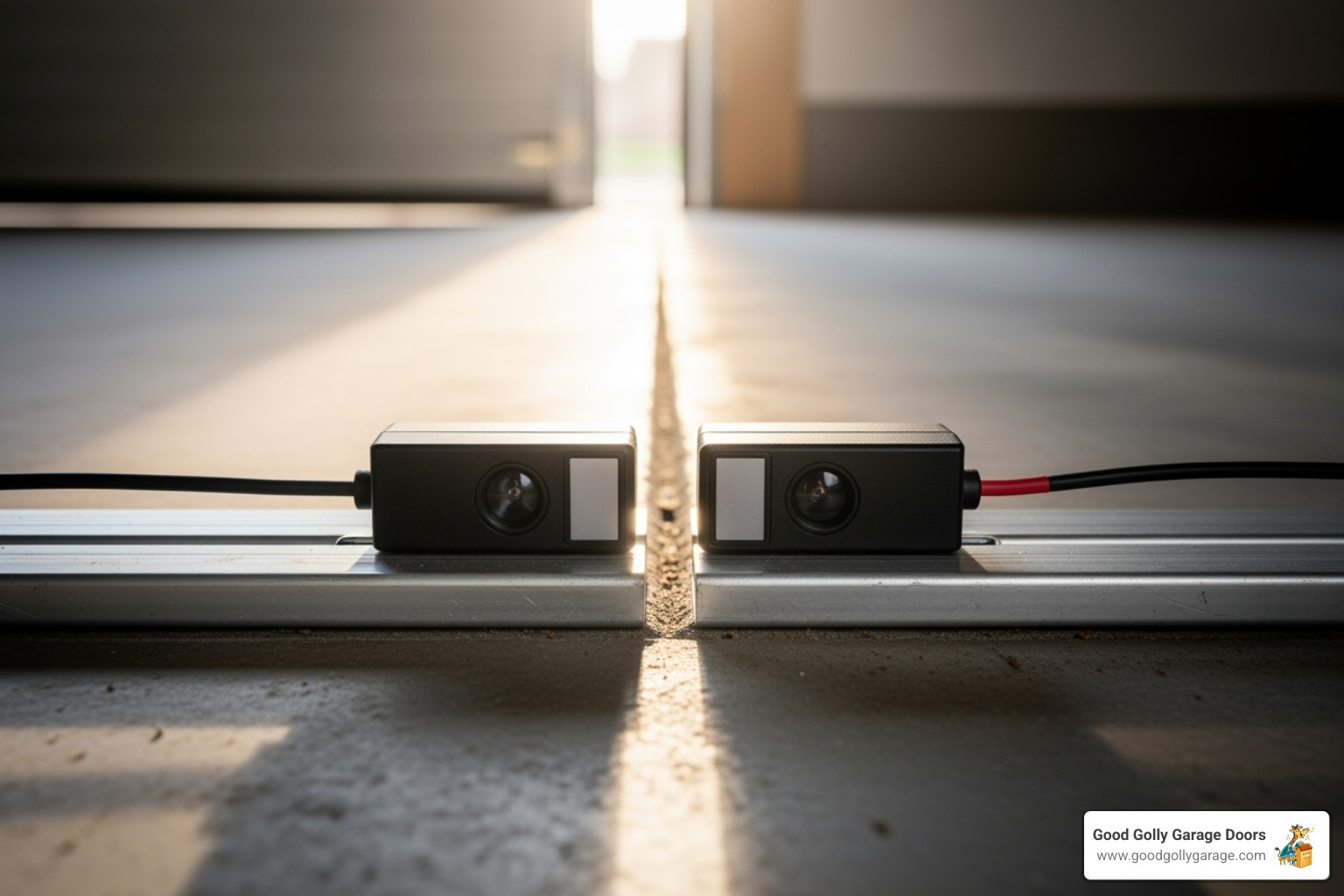 safety sensors at the bottom of a garage door - certified garage door repair technician in kyle tx safety sensors at the bottom of a garage door - certified garage door repair technician in kyle tx