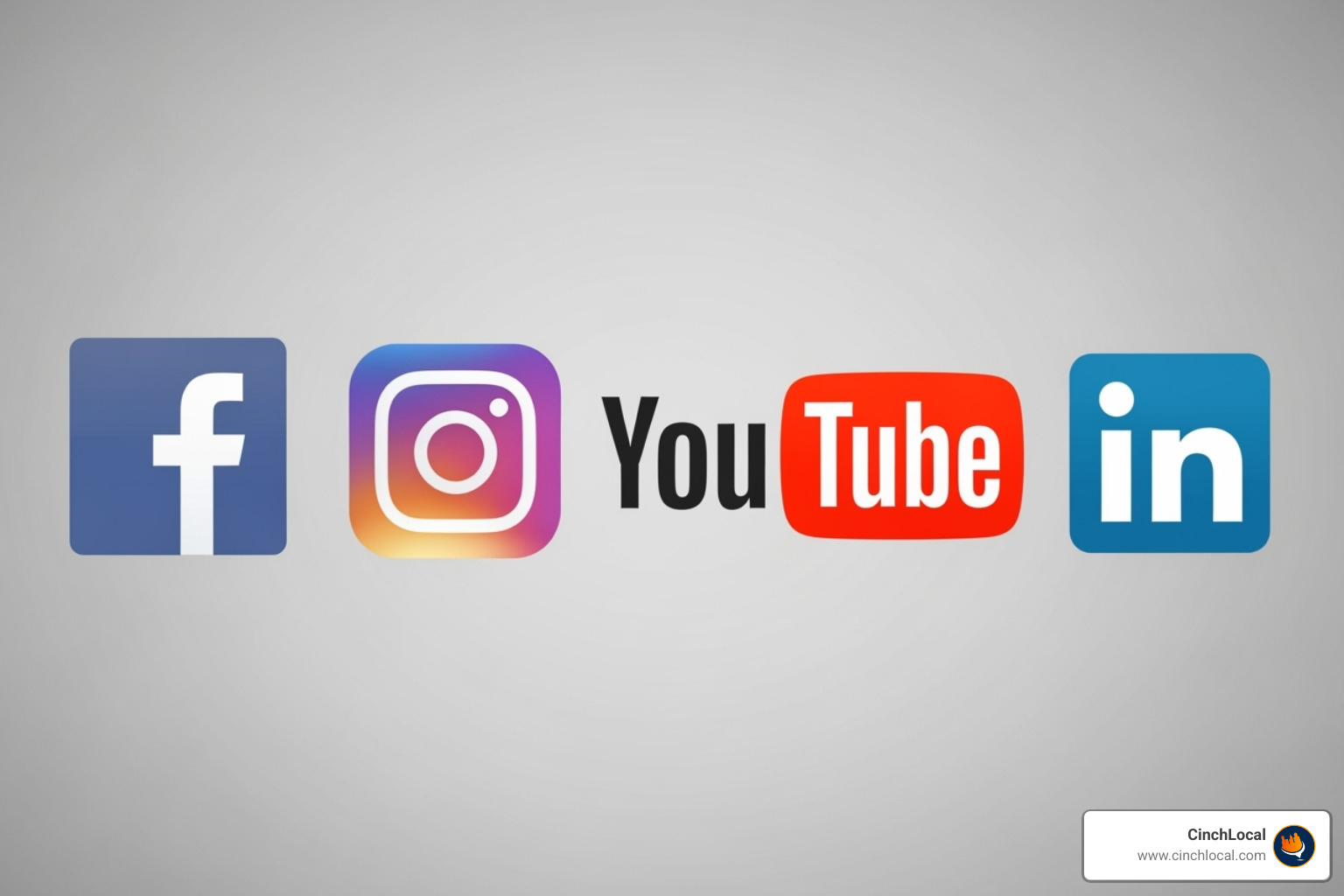 Social media icons including Facebook, Instagram, YouTube, and LinkedIn - social media for electricians Social media icons including Facebook, Instagram, YouTube, and LinkedIn - social media for electricians