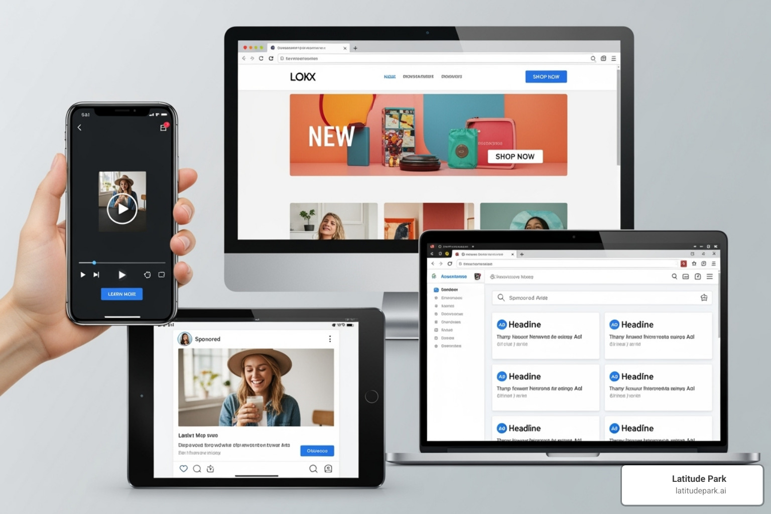 digital ad formats - digital advertising space