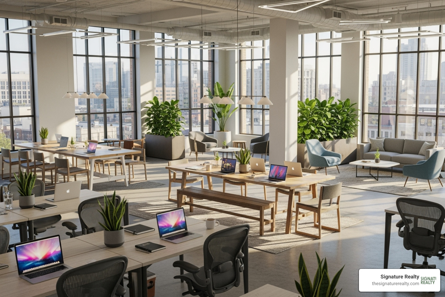 modern, airy coworking interior - shared office space coconut grove modern, airy coworking interior - shared office space coconut grove