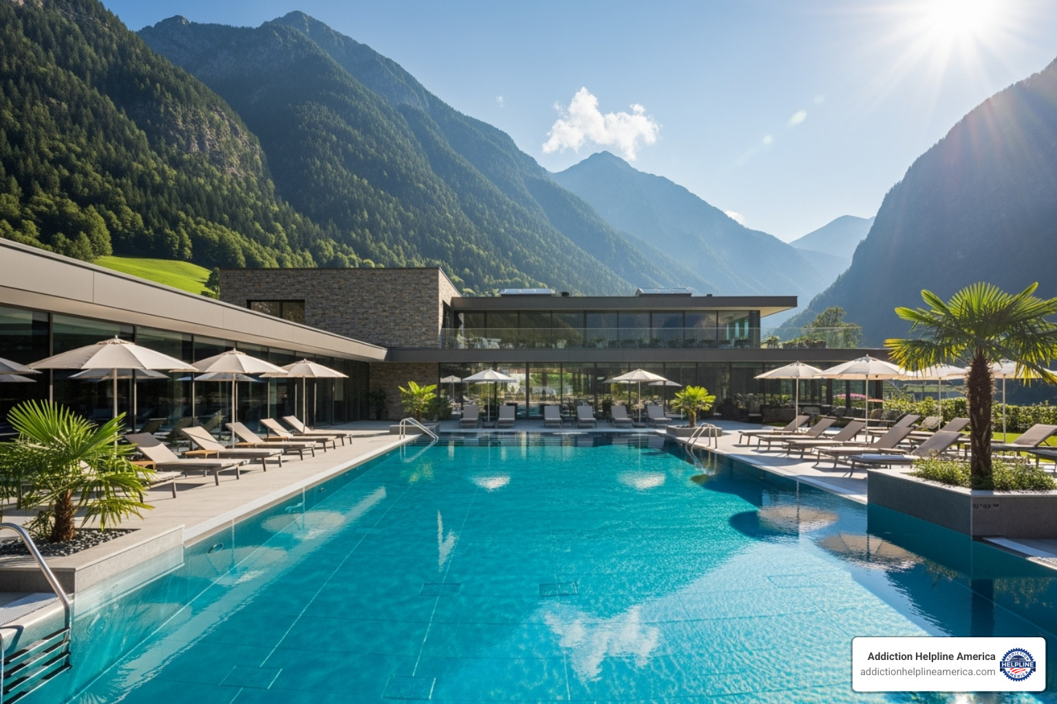 Luxury rehab facility with a pool and scenic mountain view - Arizona recovery centers Luxury rehab facility with a pool and scenic mountain view - Arizona recovery centers