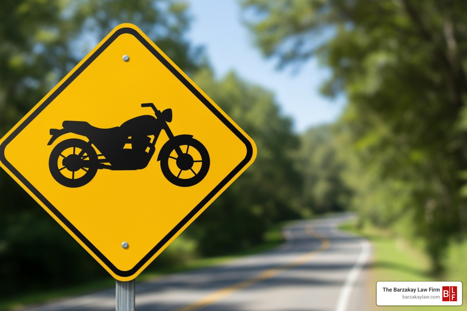 Watch for Motorcycles road sign - motorcycle personal injury Watch for Motorcycles road sign - motorcycle personal injury