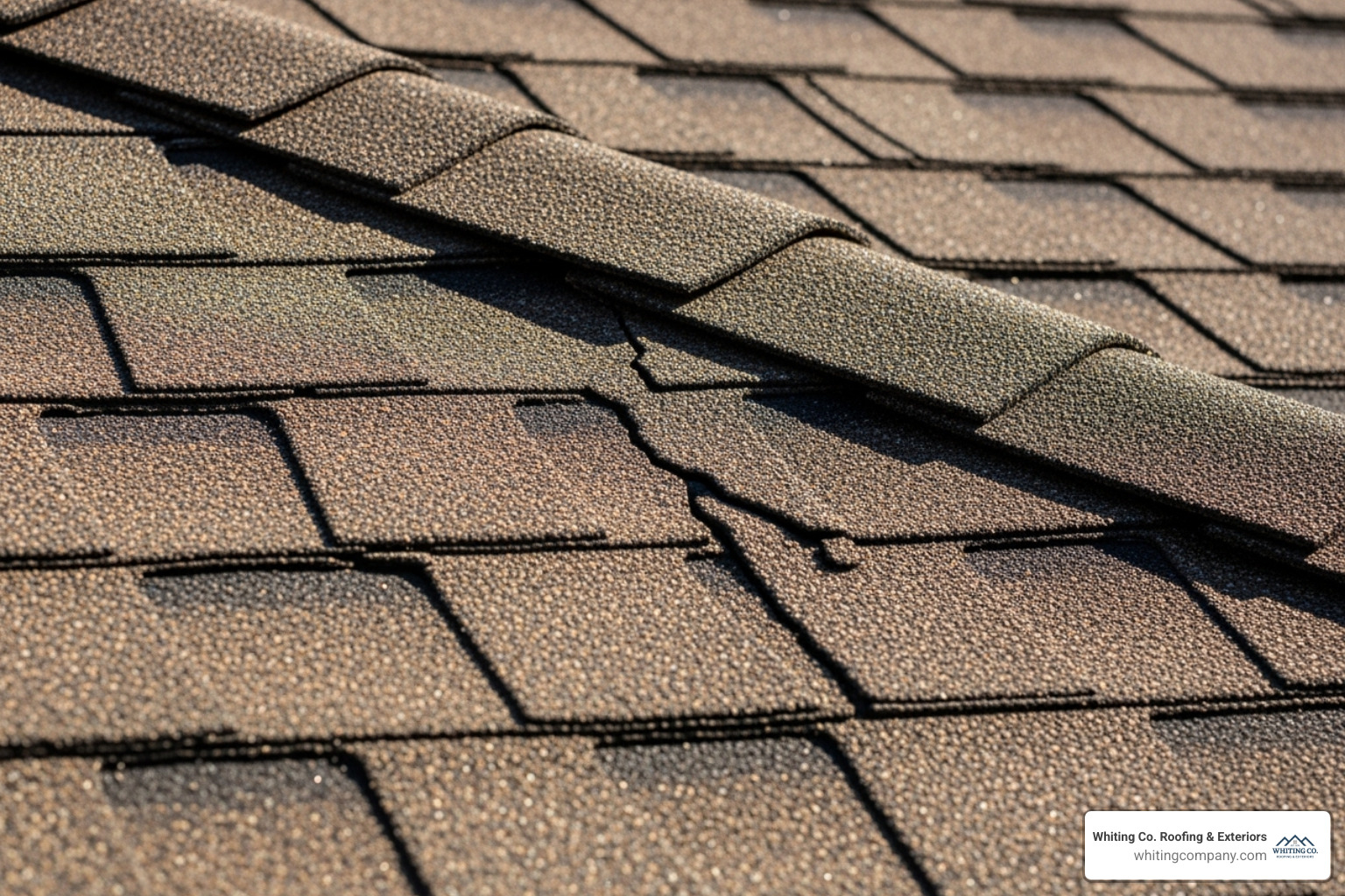 common roof problems like curled shingles and granule loss - Shingle roof replacement cost