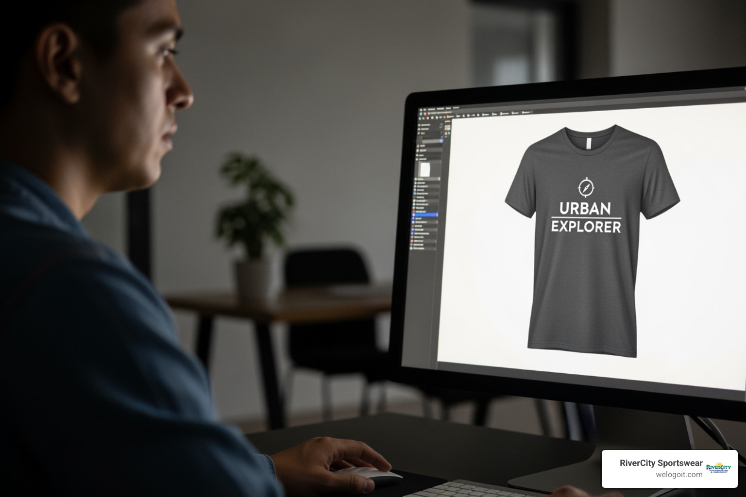 customer approving digital design proof - screen printing near me customer approving digital design proof - screen printing near me