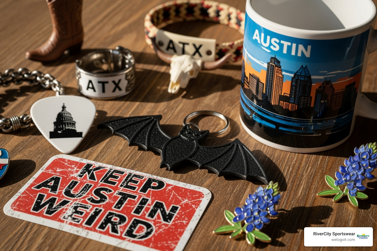 unique Austin-themed promotional items - promotional products Austin