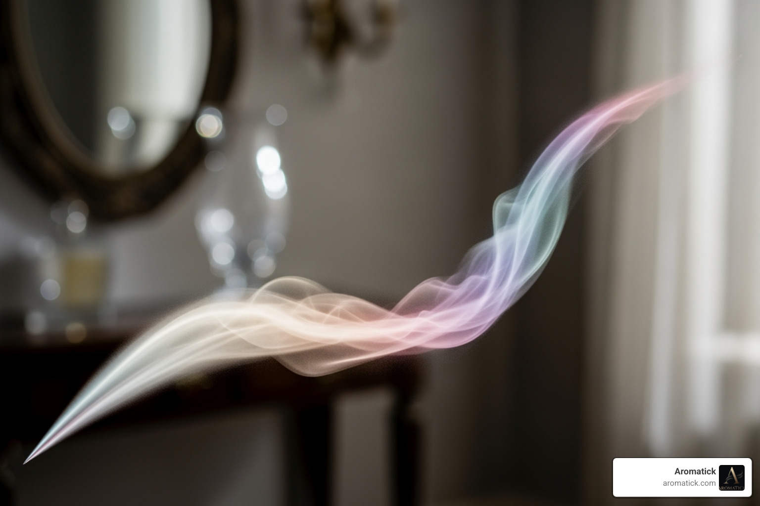 motion-blur shot symbolizing the fragrance trail (sillage) - polo red intense edp