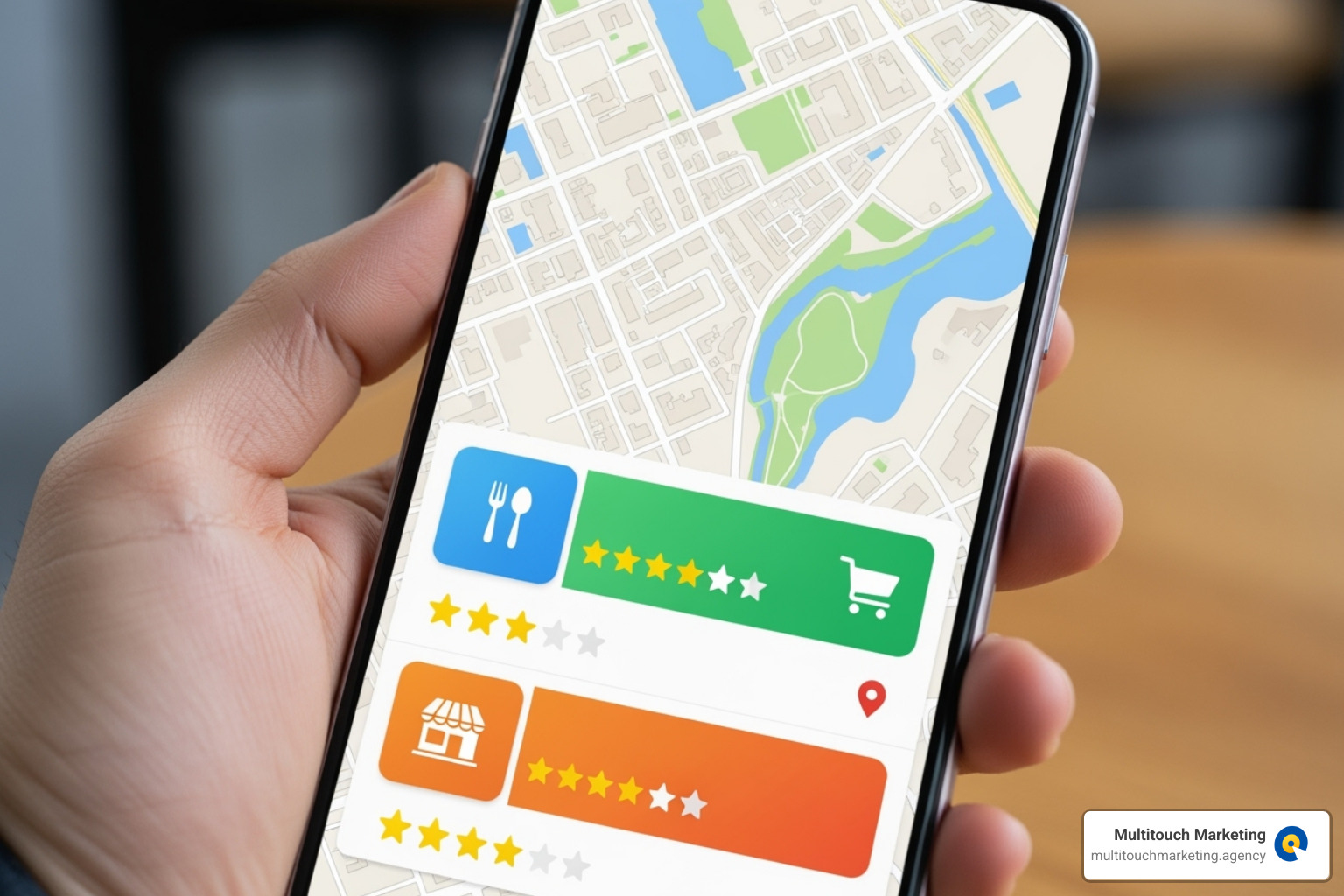 Google Local 3-Pack for a Chapel Hill search - local seo chapel hill