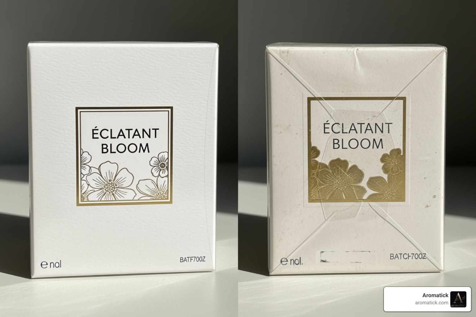 comparison of a real vs. fake perfume box - perfume deals online comparison of a real vs. fake perfume box - perfume deals online