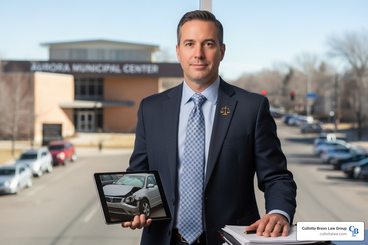 A question mark overlaying a legal document - attorney for car crashes in aurora