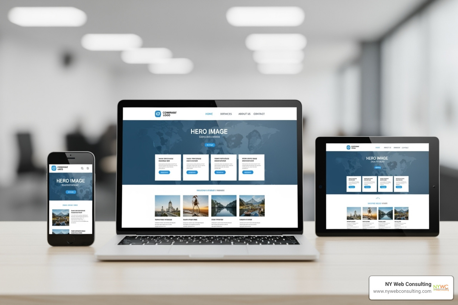AI assistant generating website content and design elements - Business website solutions