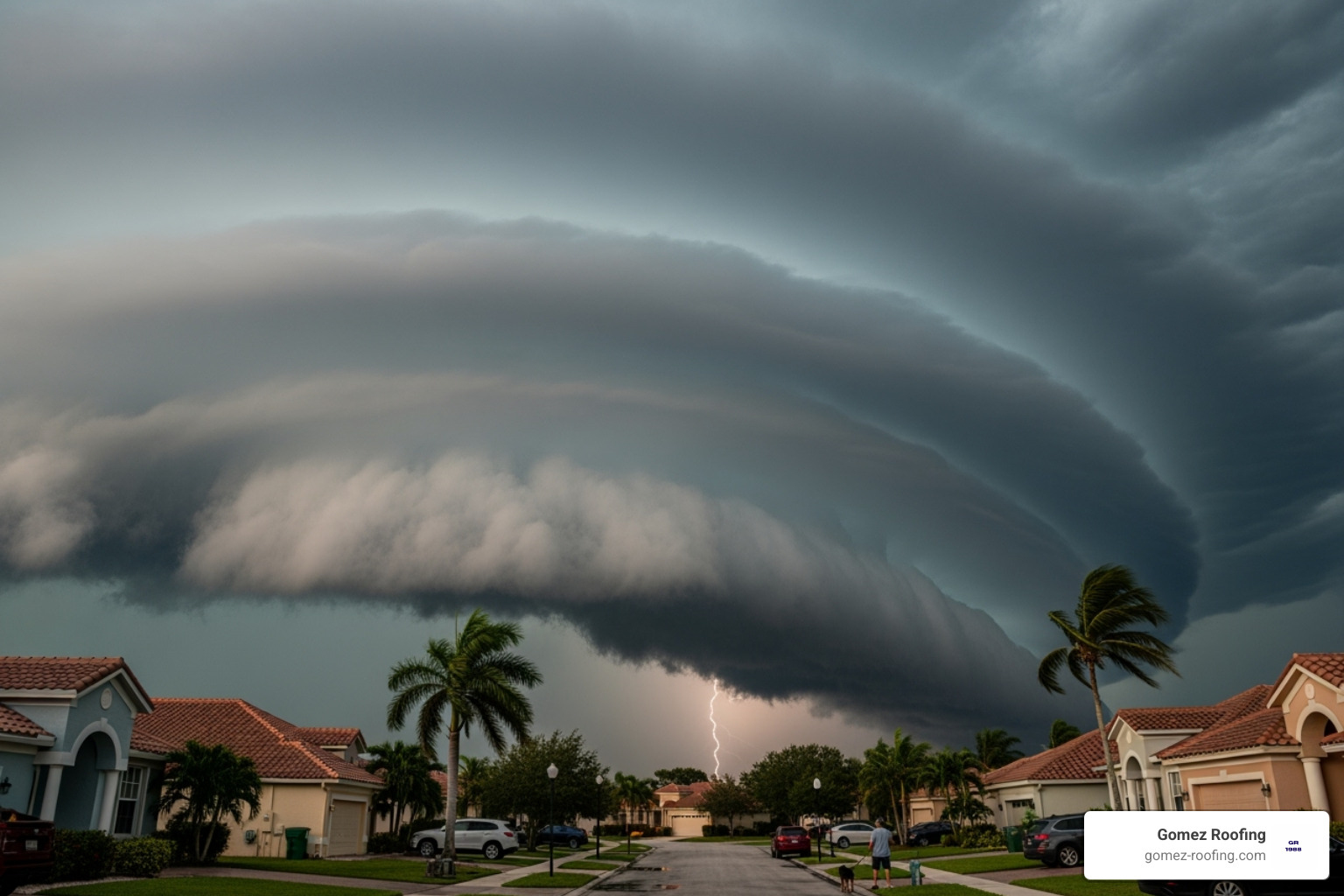 storm clouds over a residential area in Florida - fort lauderdale fl roof repair storm clouds over a residential area in Florida - fort lauderdale fl roof repair