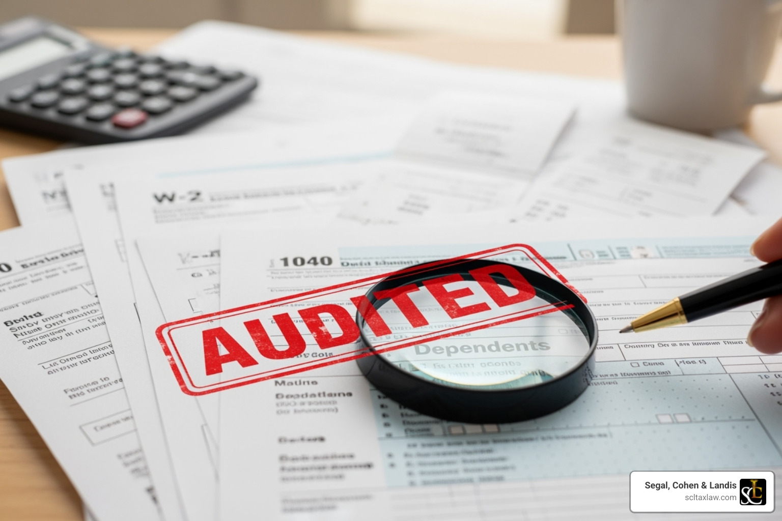 folder neatly organized with documents like birth certificates and school records - audit for claiming dependents