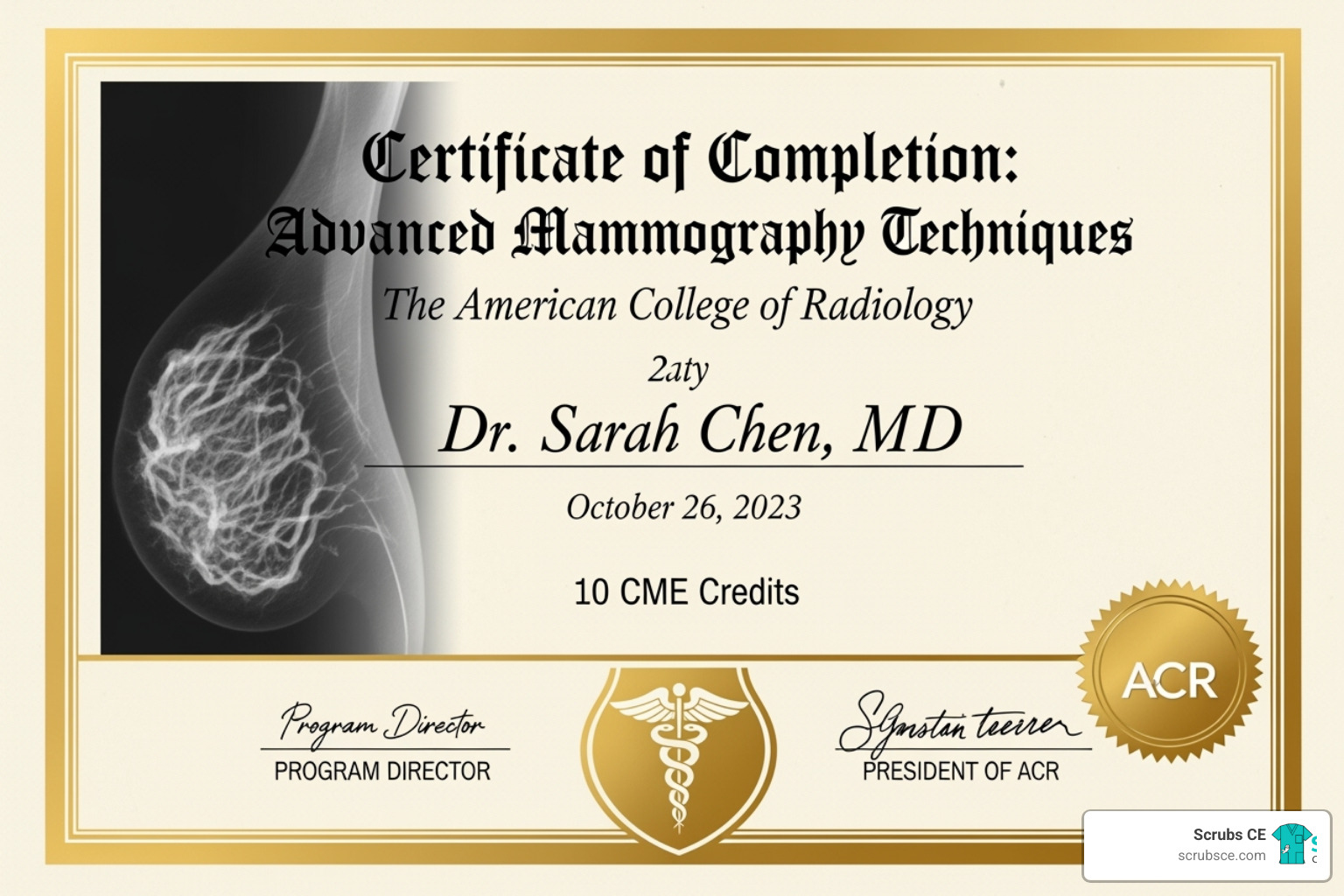 mammography CE certificate - mammography continuing education credits online mammography CE certificate - mammography continuing education credits online