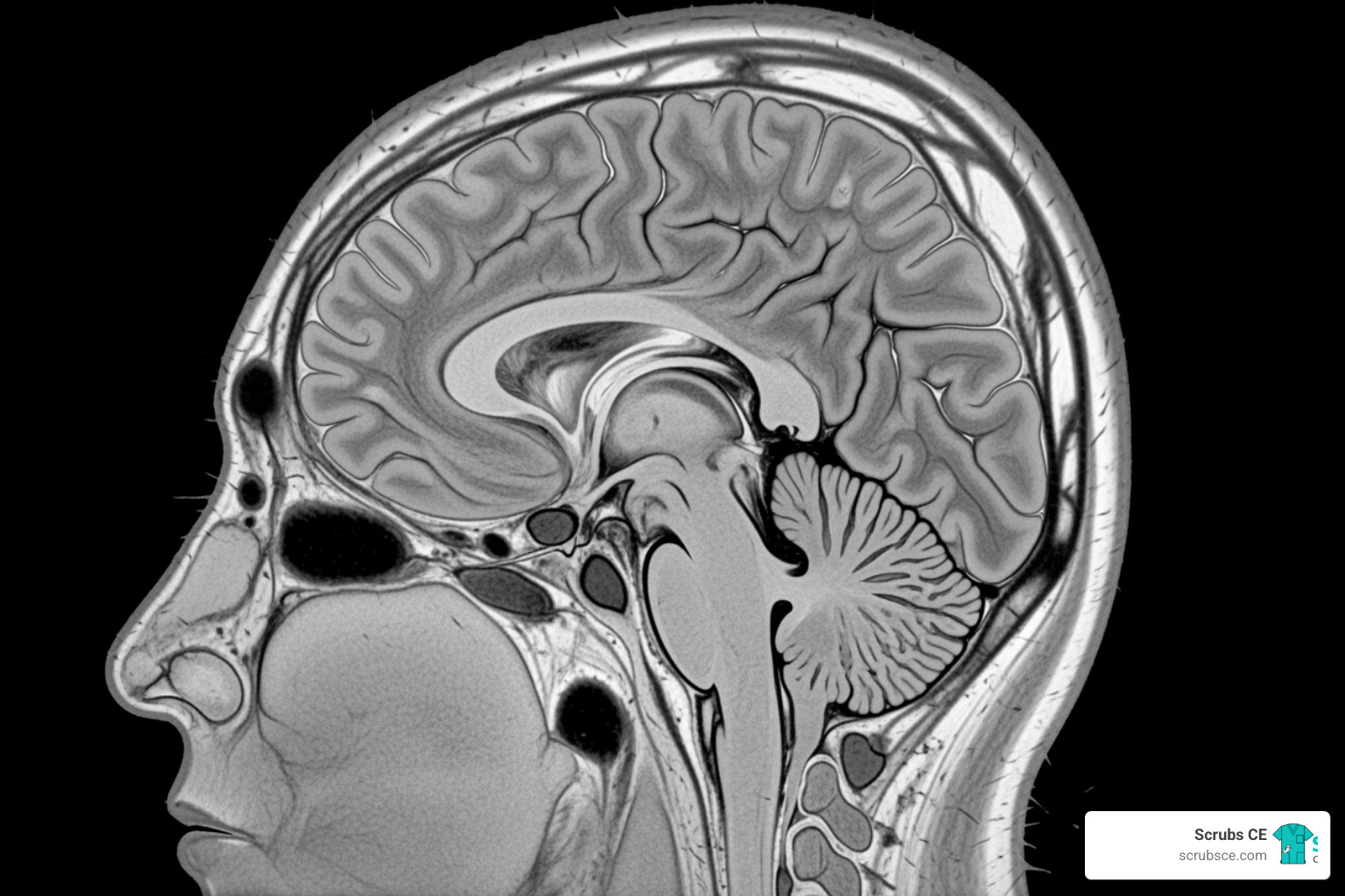 labeled sagittal MRI of the brain - anatomy for radiographers labeled sagittal MRI of the brain - anatomy for radiographers