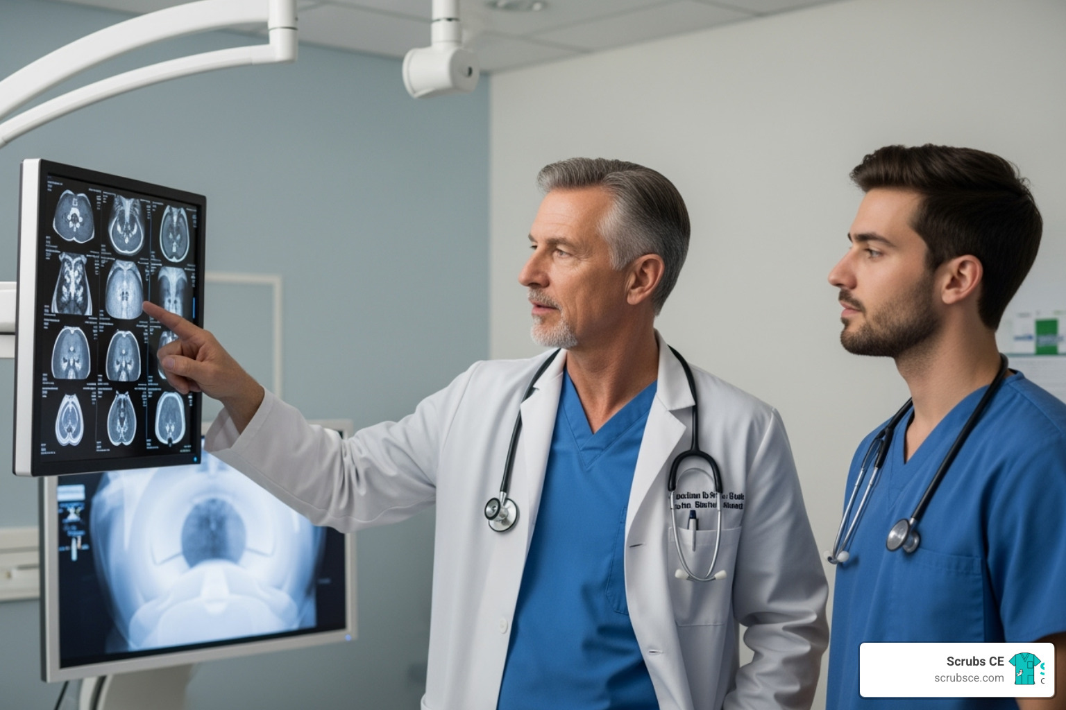 seasoned radiologist mentoring junior technologist - expert led courses seasoned radiologist mentoring junior technologist - expert led courses