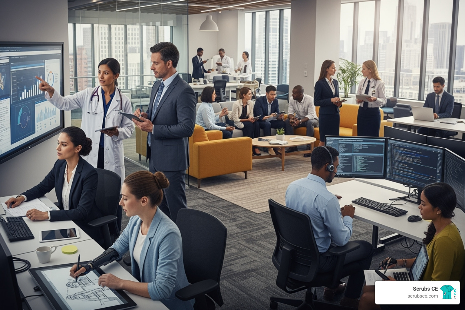 different professionals at work - expert led courses different professionals at work - expert led courses