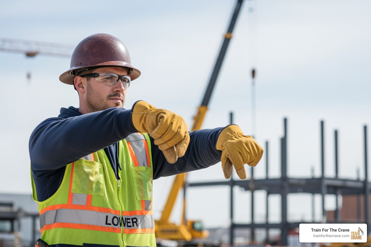 OSHA hand signals chart - signal person training